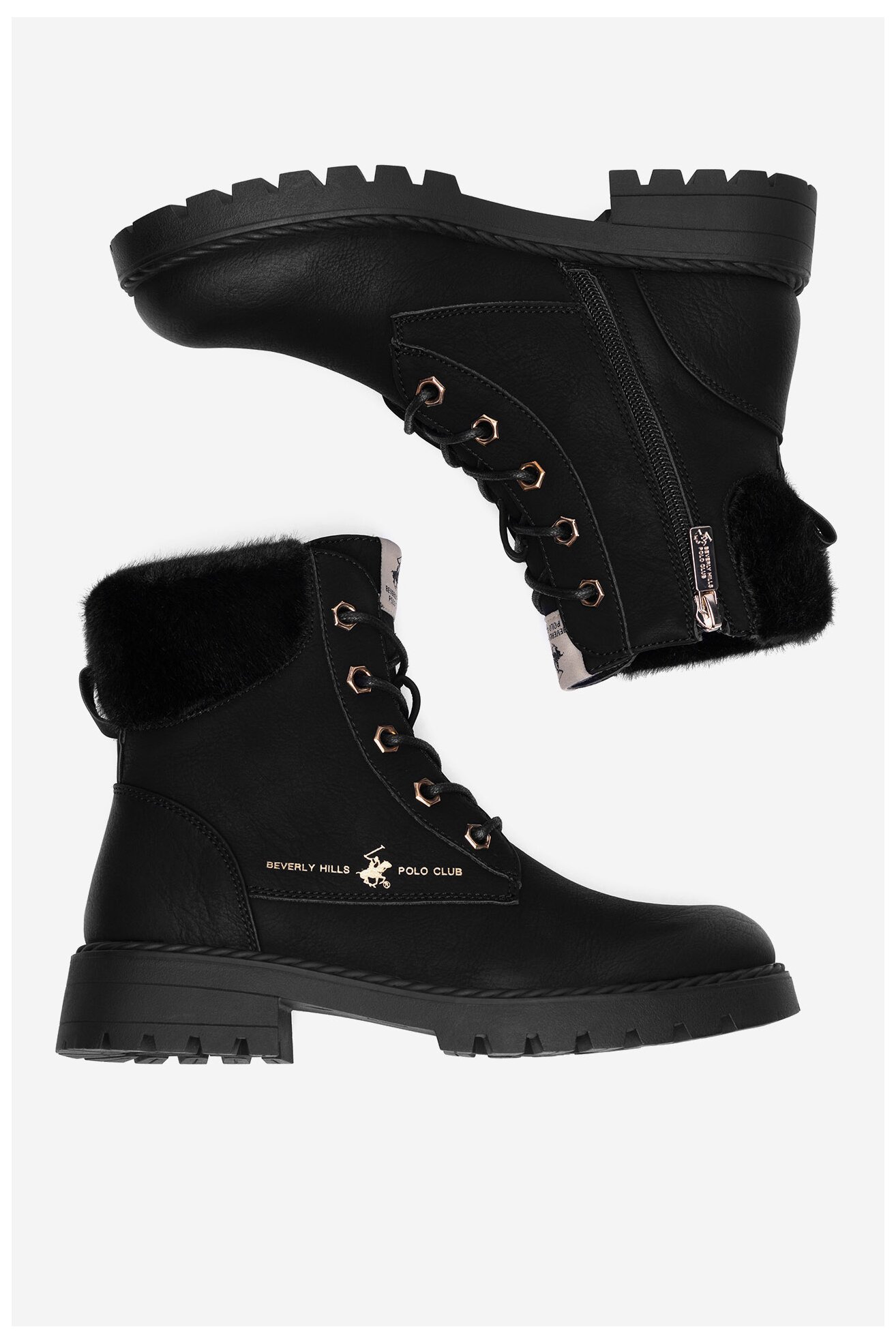 Trzewiki Beverly Hills Polo Club CS6135-02 Czarny