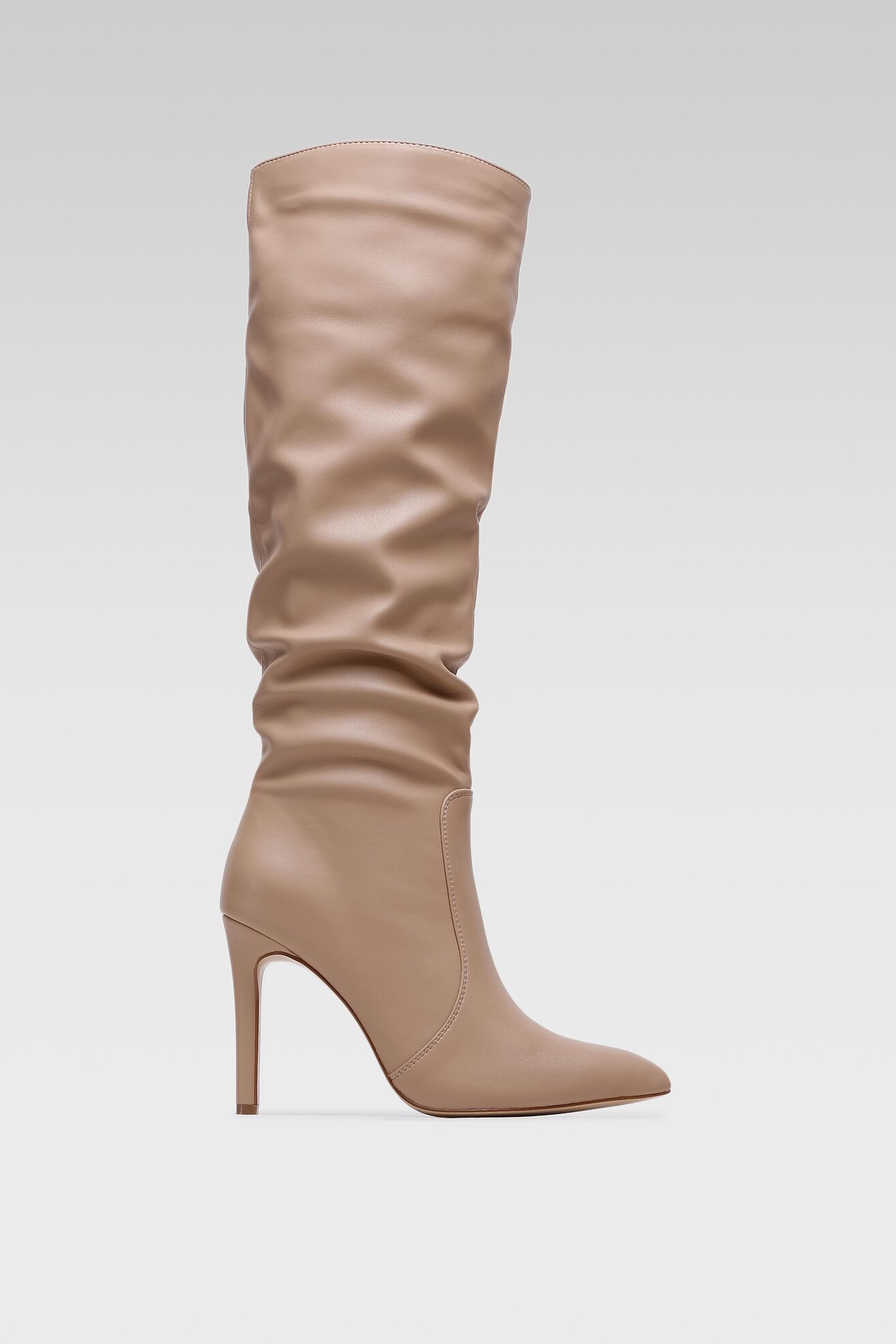 Kozaki Quazi WYL2979-2 Beżowy