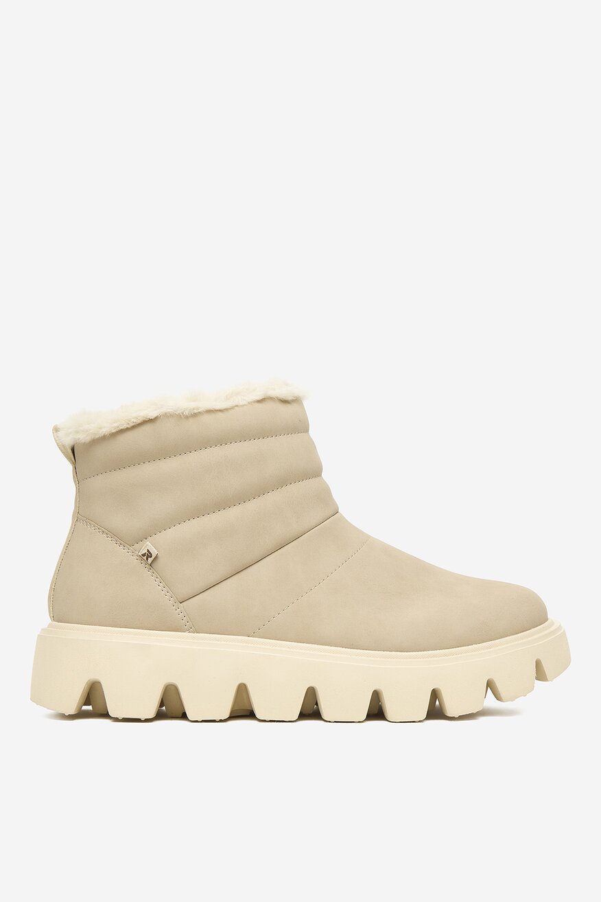 Rieker - Śniegowce skórzane ocieplane - 2230085542036