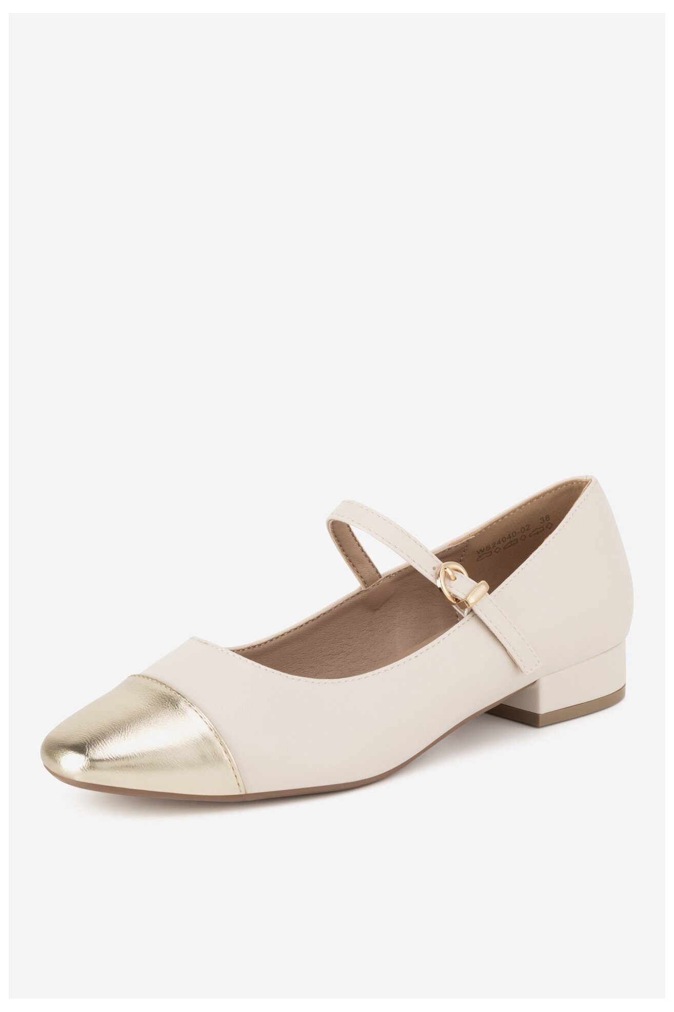 Baleríny Clara Barson WS24040-02 BÉŽOVÁ