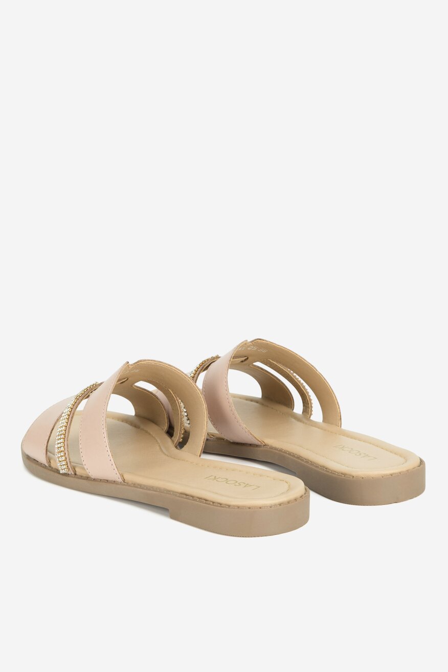 
                Lasocki - Klapki skórzane - 5905588615101