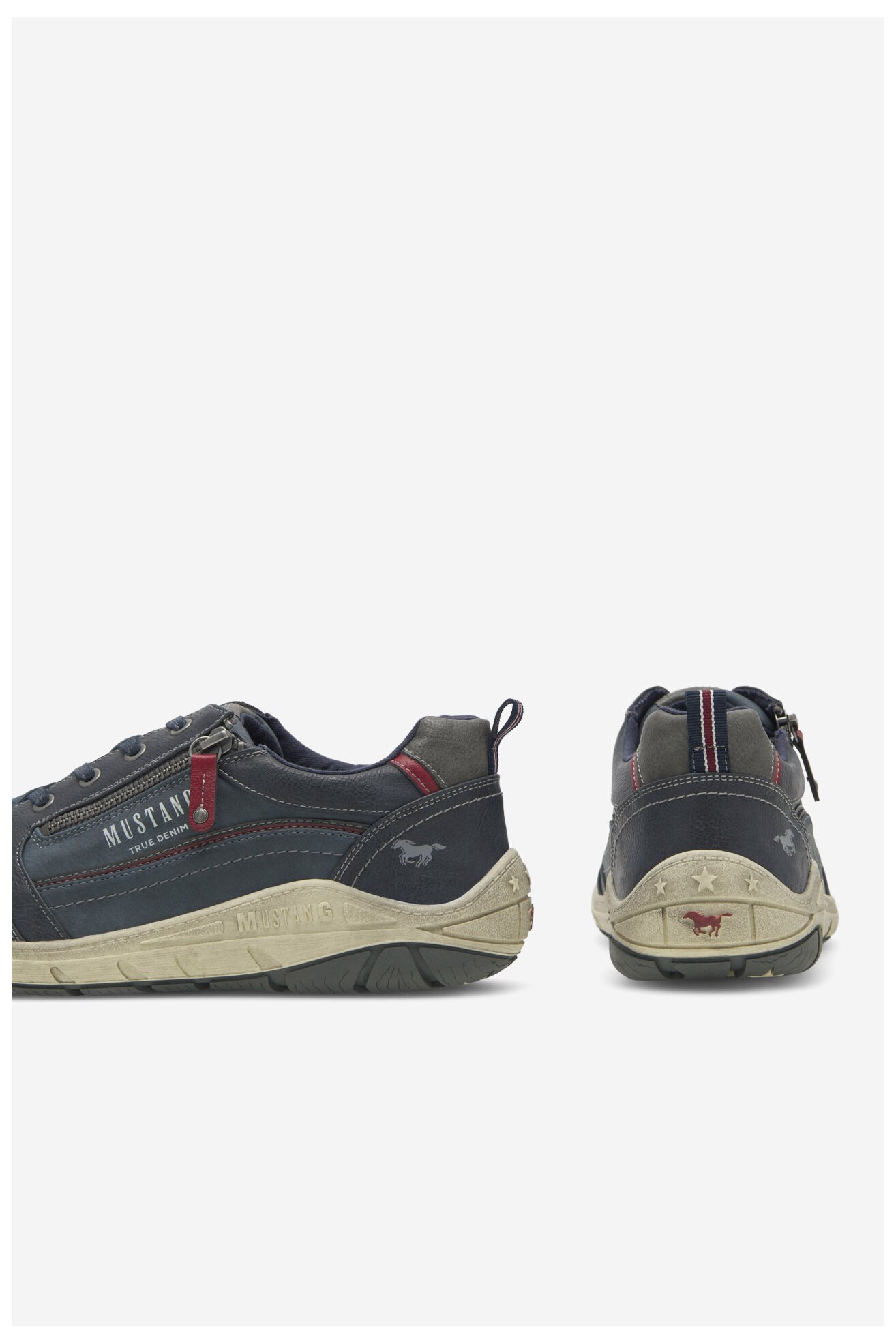 Половинки обувки Mustang 4160-302 КОБАЛТОВО СИНЬО