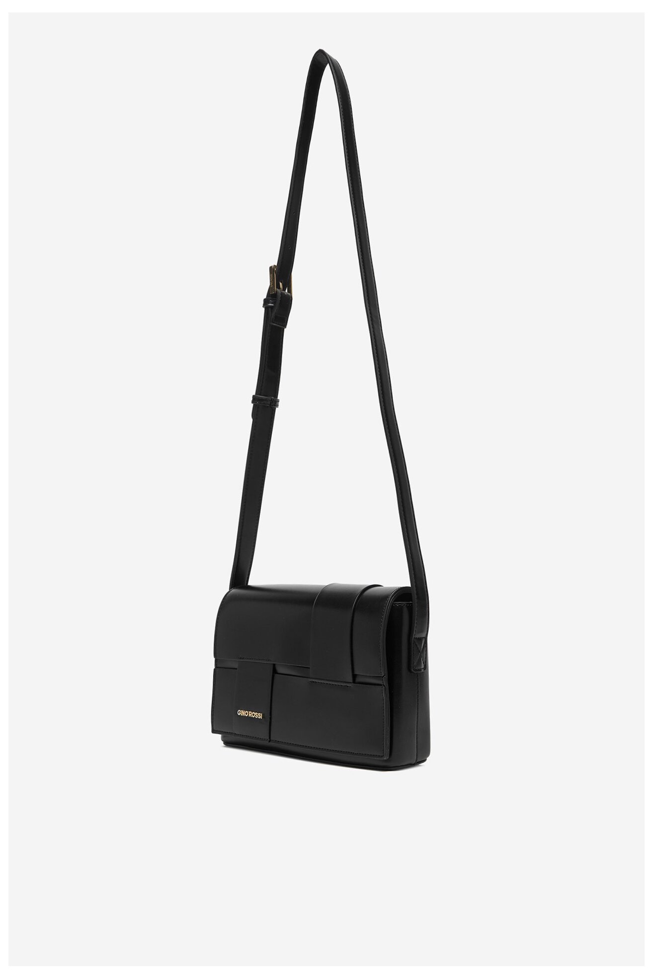 Сумка З Ремінцем Gino Rossi C-KY185 ЧОРНИЙ