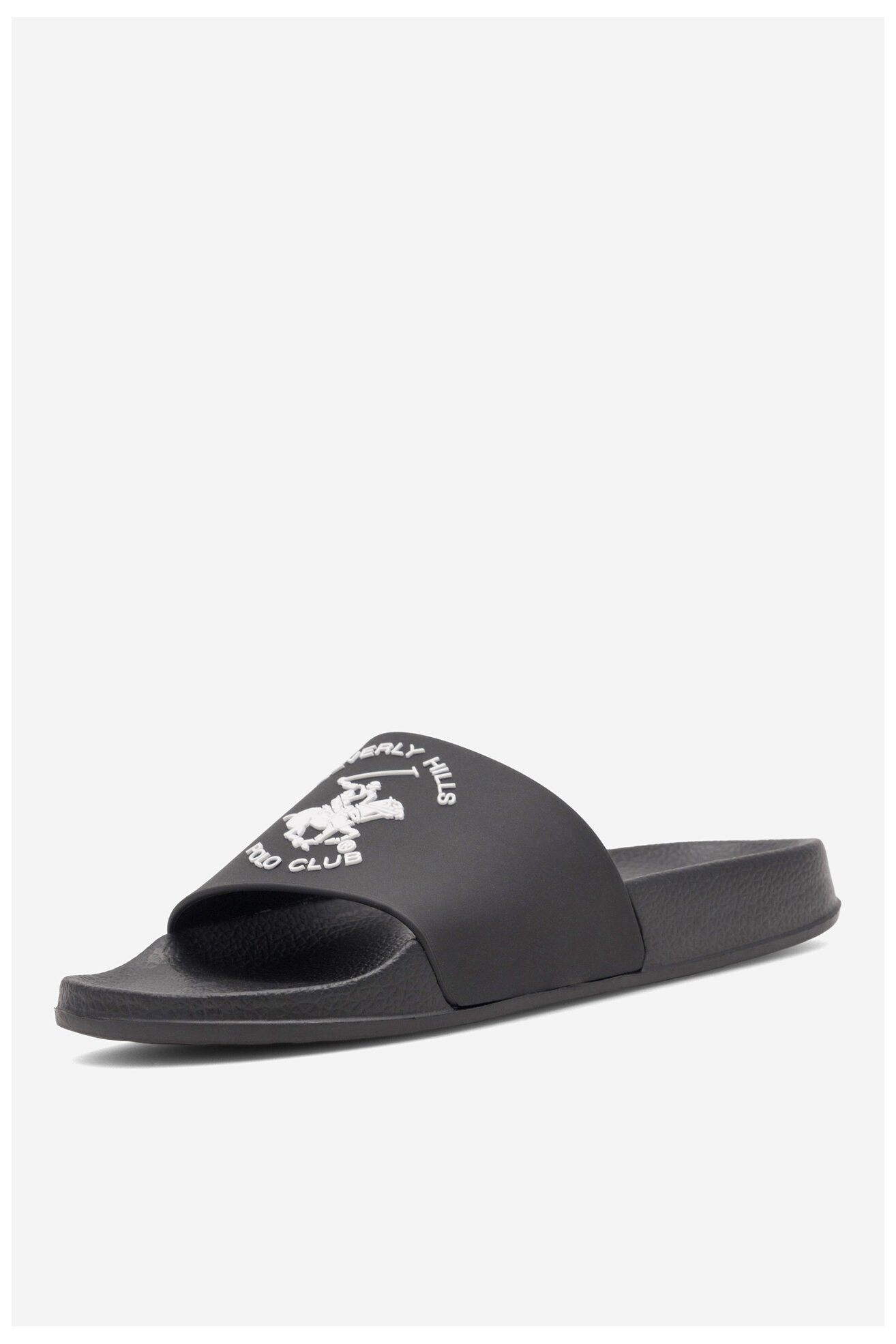 Klapki basenowe Beverly Hills Polo Club WP-CA23052-1C Czarny