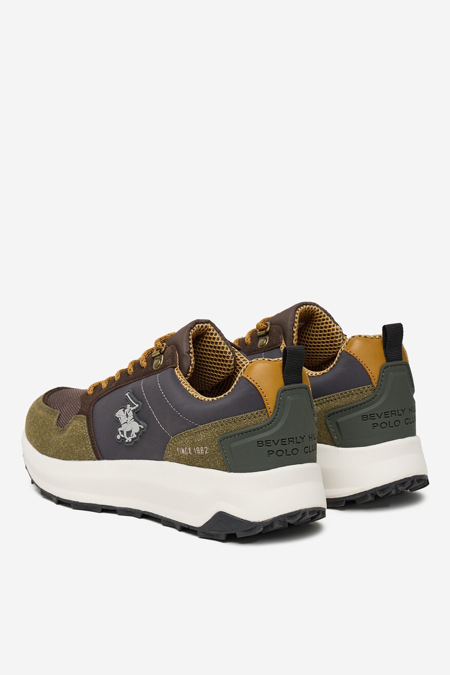 Tenisky Beverly Hills Polo Club KHAKI - 5906751352311