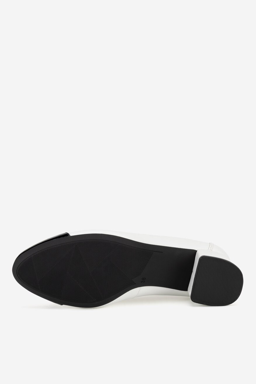 Pantofi cu toc Lasocki ALB - 5903698116747