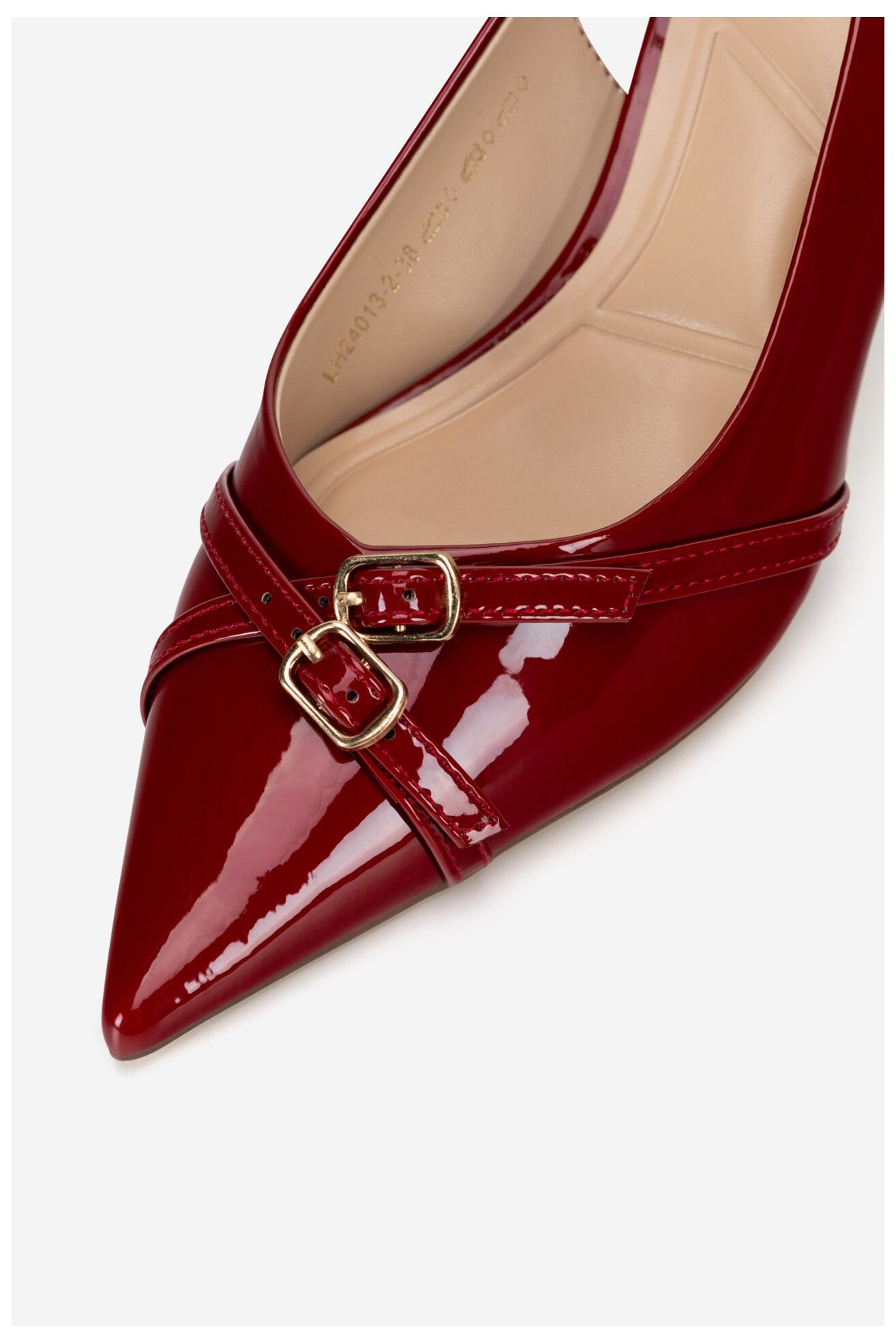 Czółenka Jenny LH24013-2 Czerwony