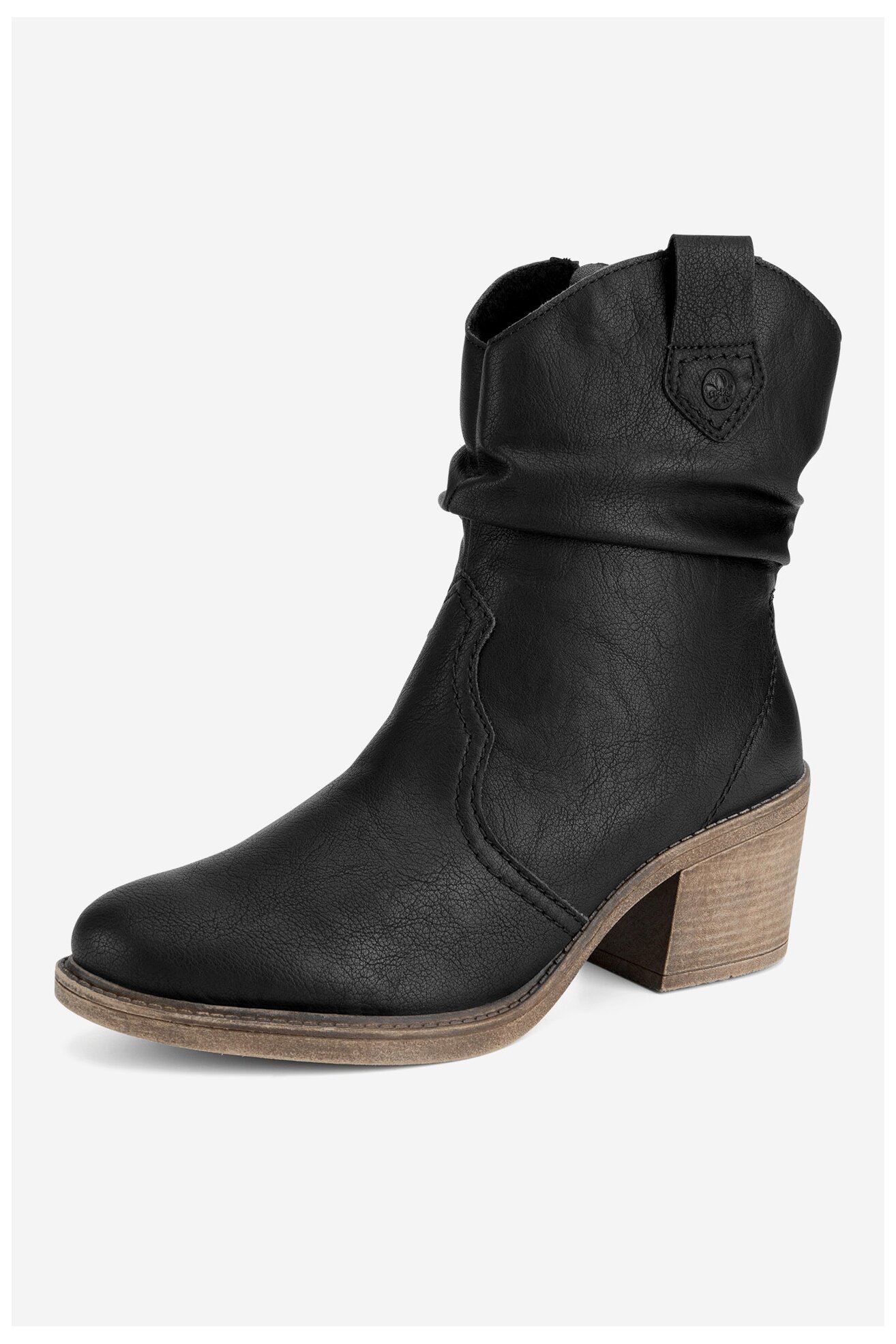 Bokacsizma Rieker Y1284-00 FEKETE