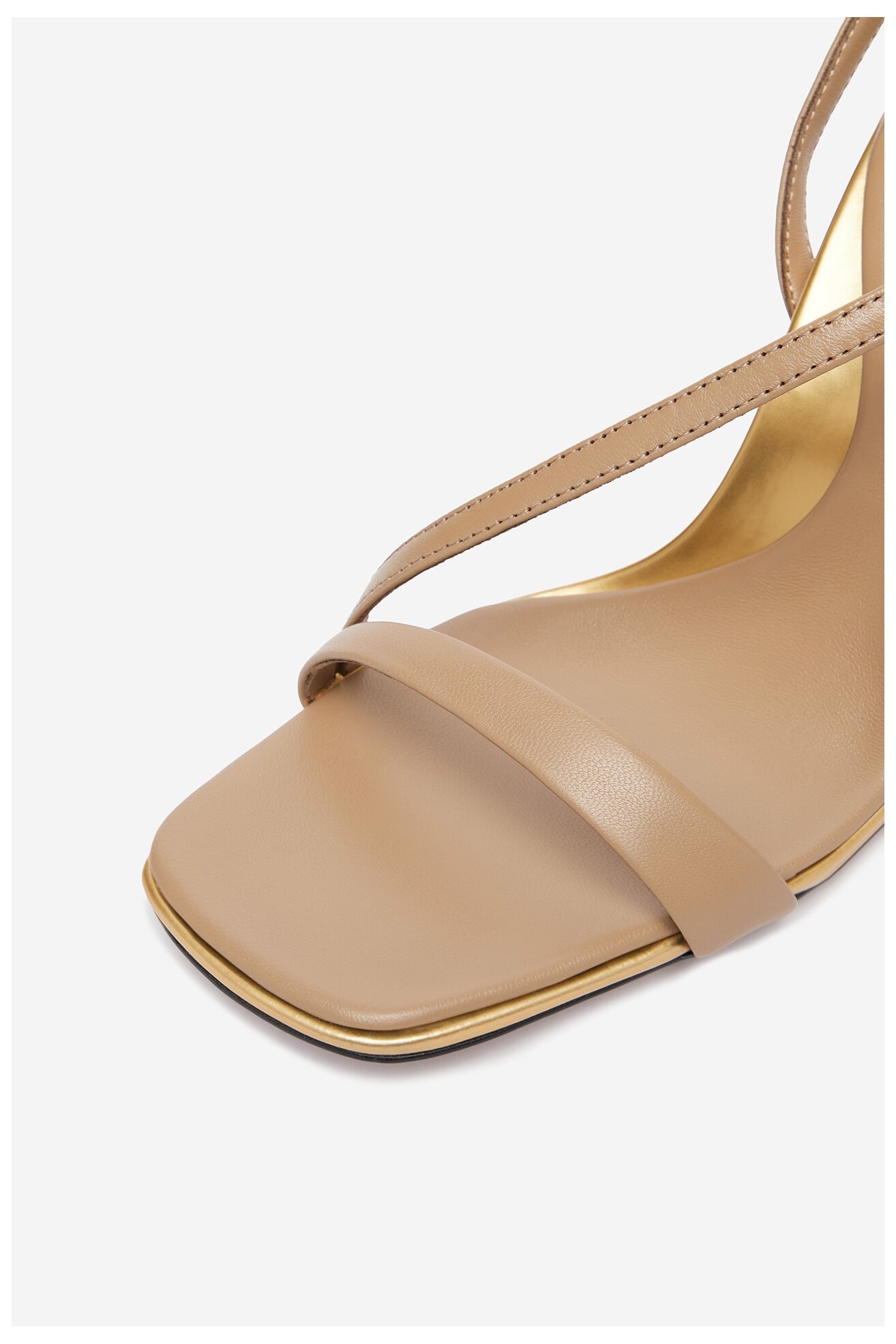 Sandały EVA MINGE ROSEMARY-LT1520-2 Beżowy ciemny