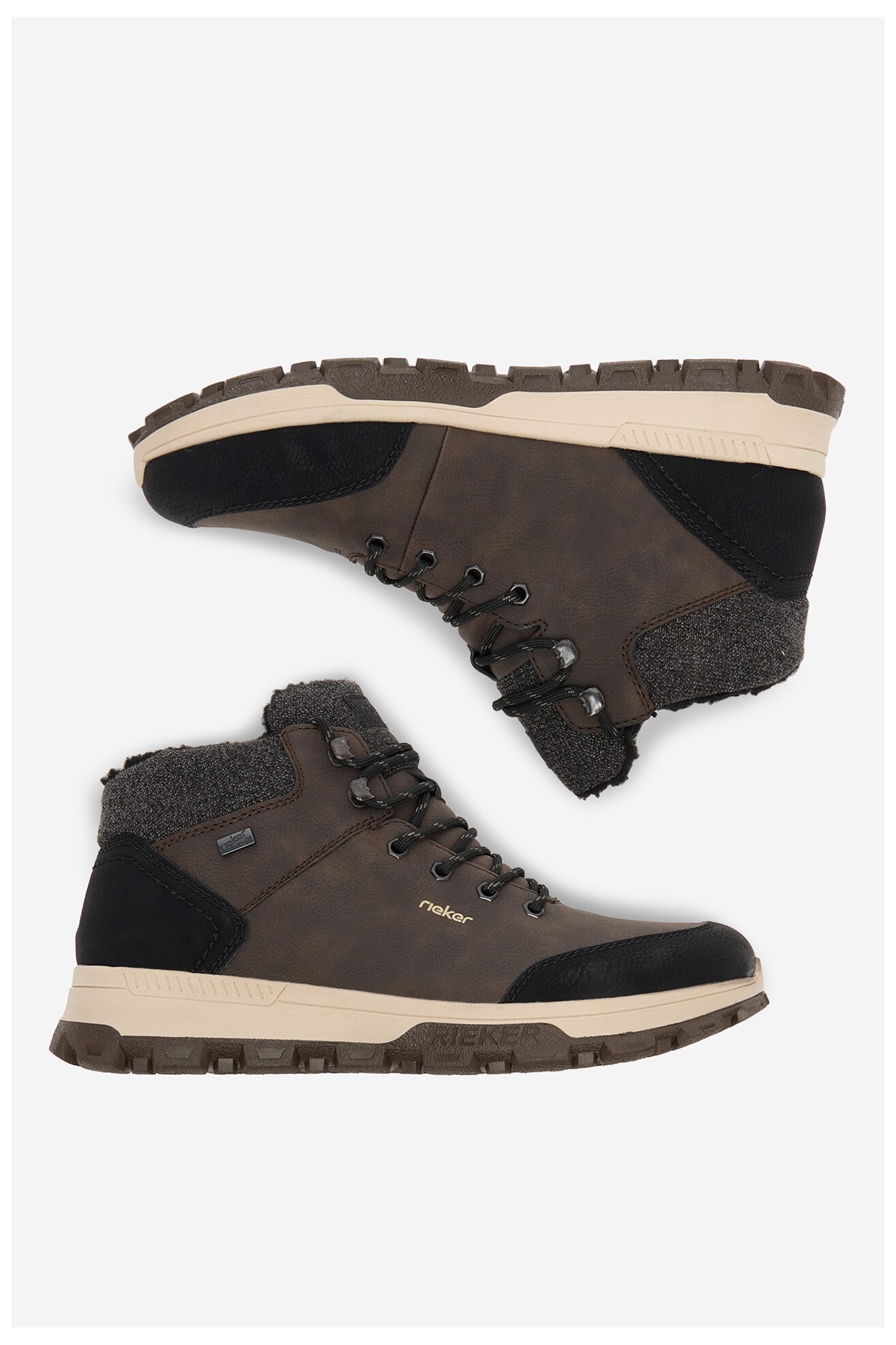 Csizma Rieker CEO-35534-25 SÖTÉTBARNA