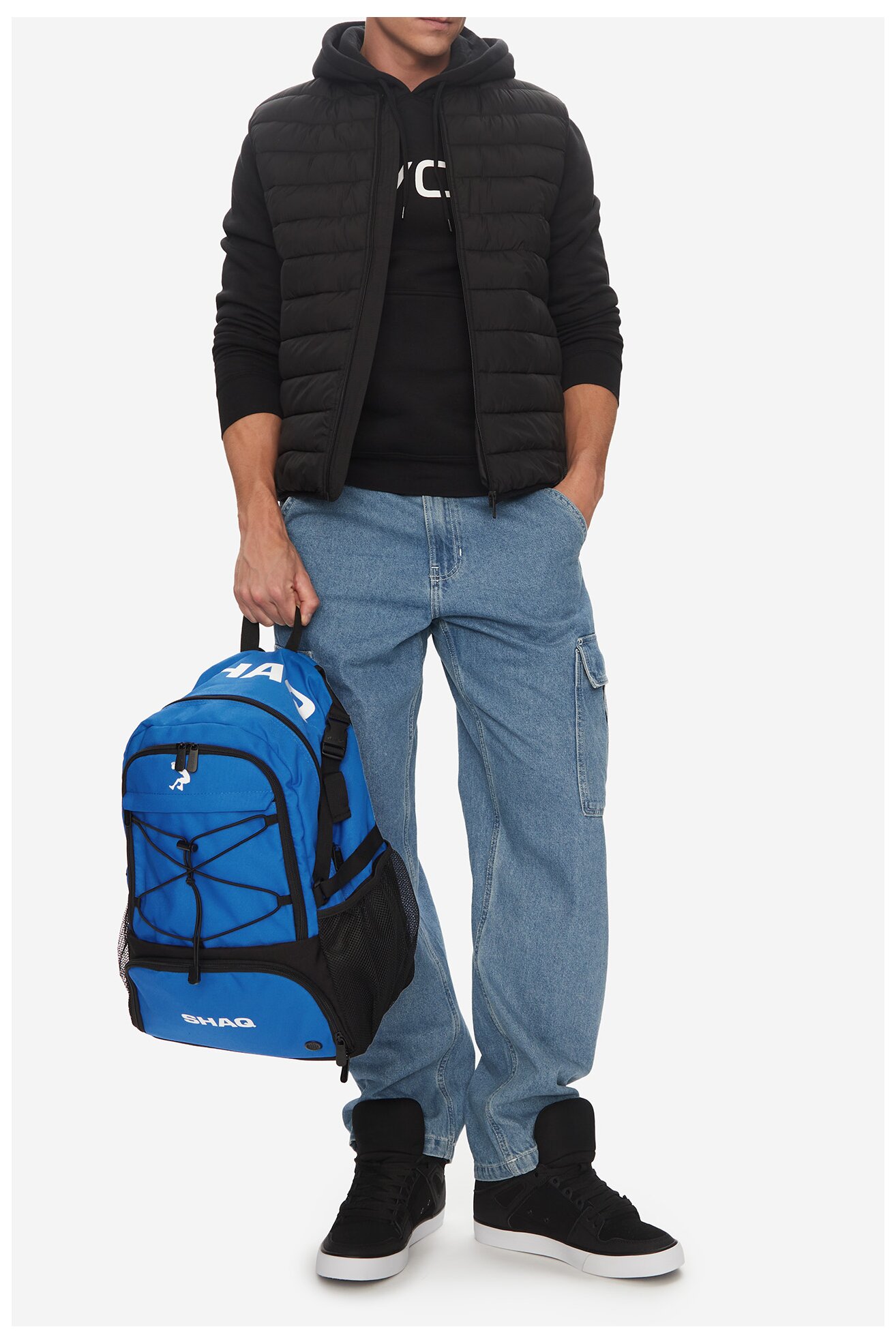 Plecak SHAQ SHAQ-P-004-07 Niebieski