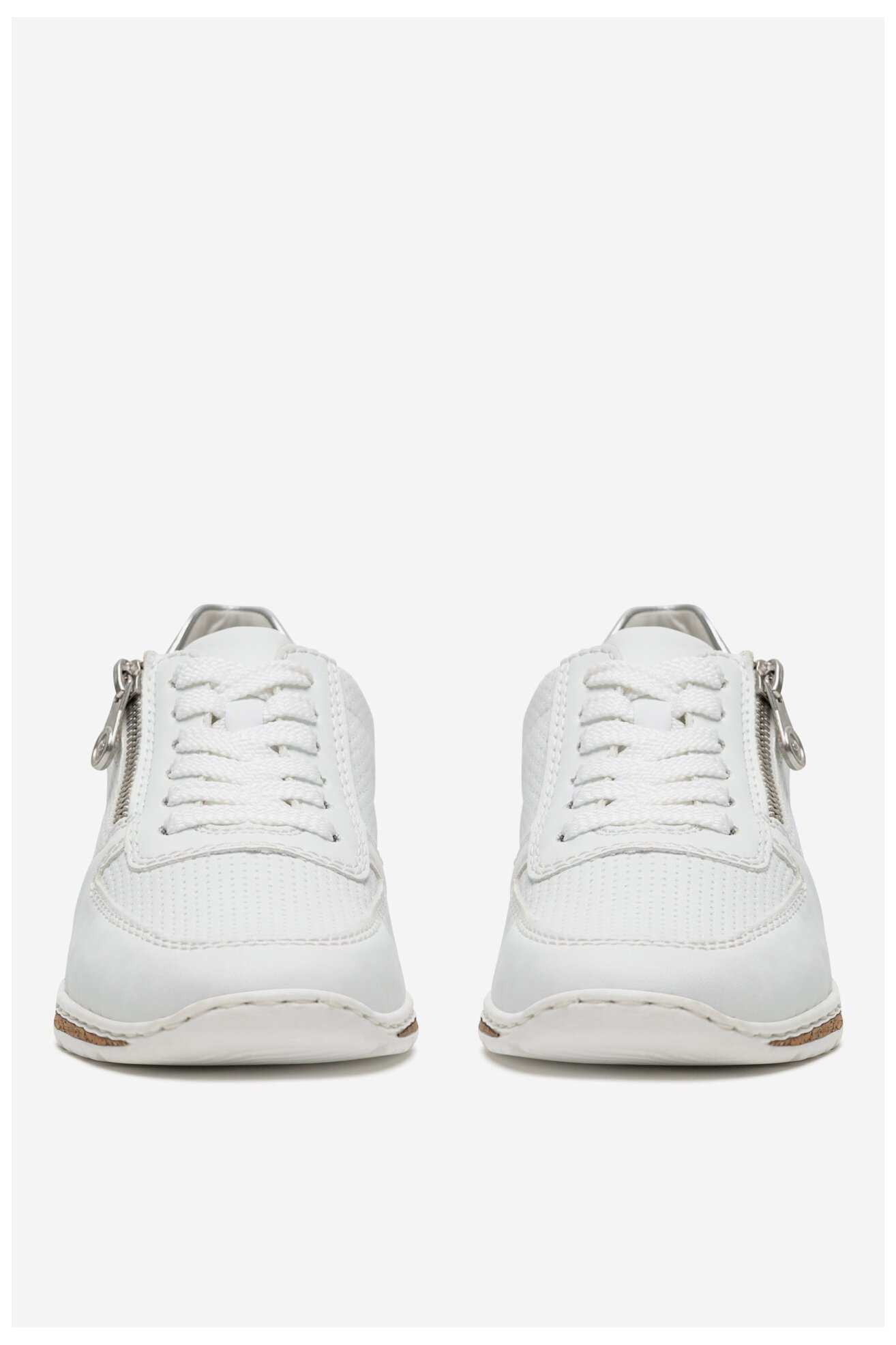 Sneakers Rieker N5127-80 Biały