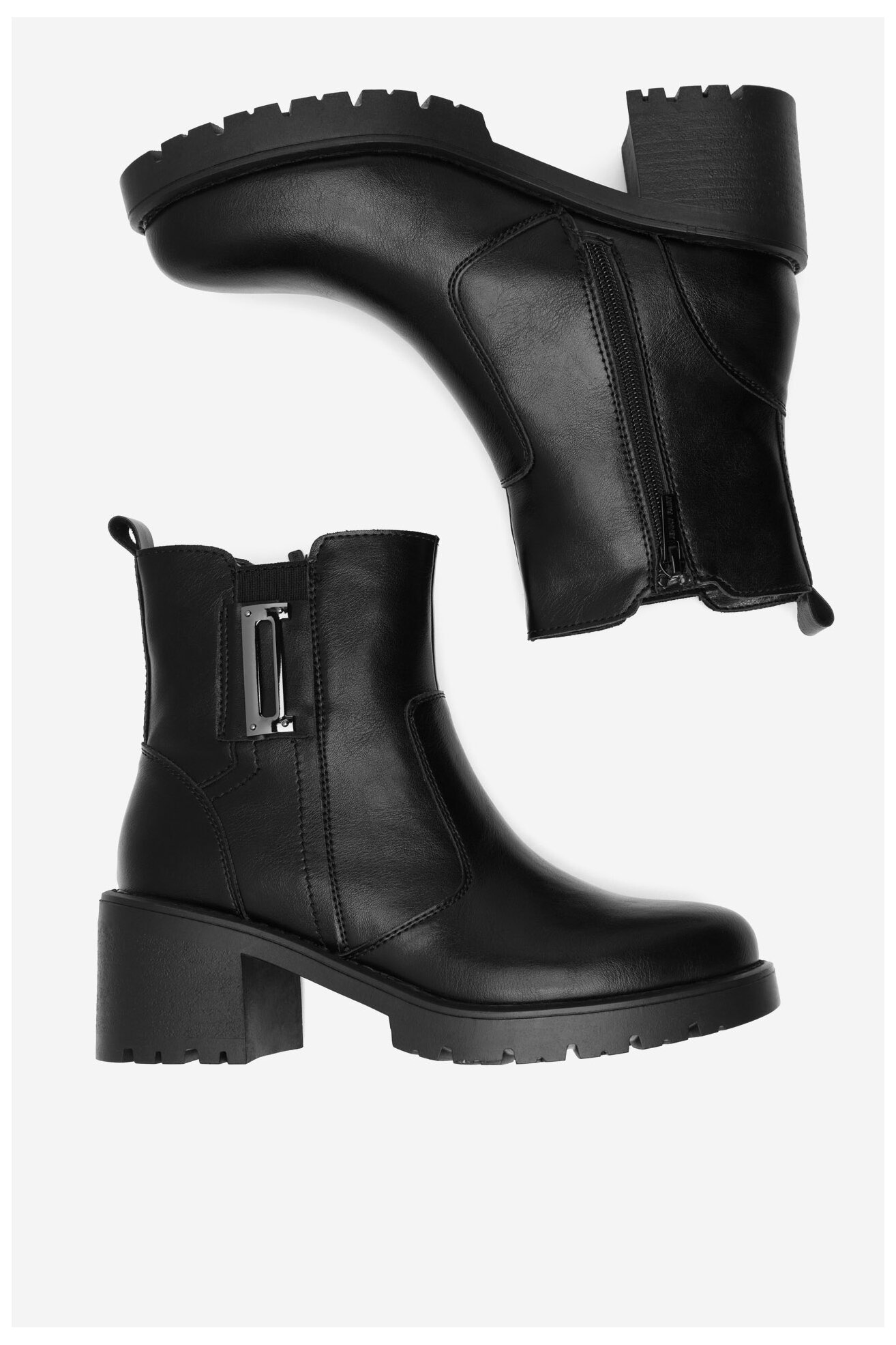 Kratke čizme Jenny Fairy WS5898-16 CRNA