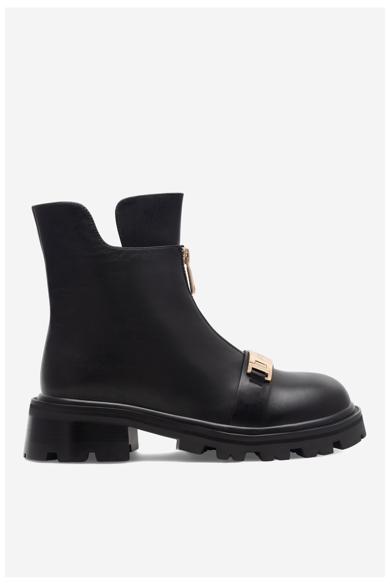 Botki EVA MINGE KORDOWA-8267-613 Czarny