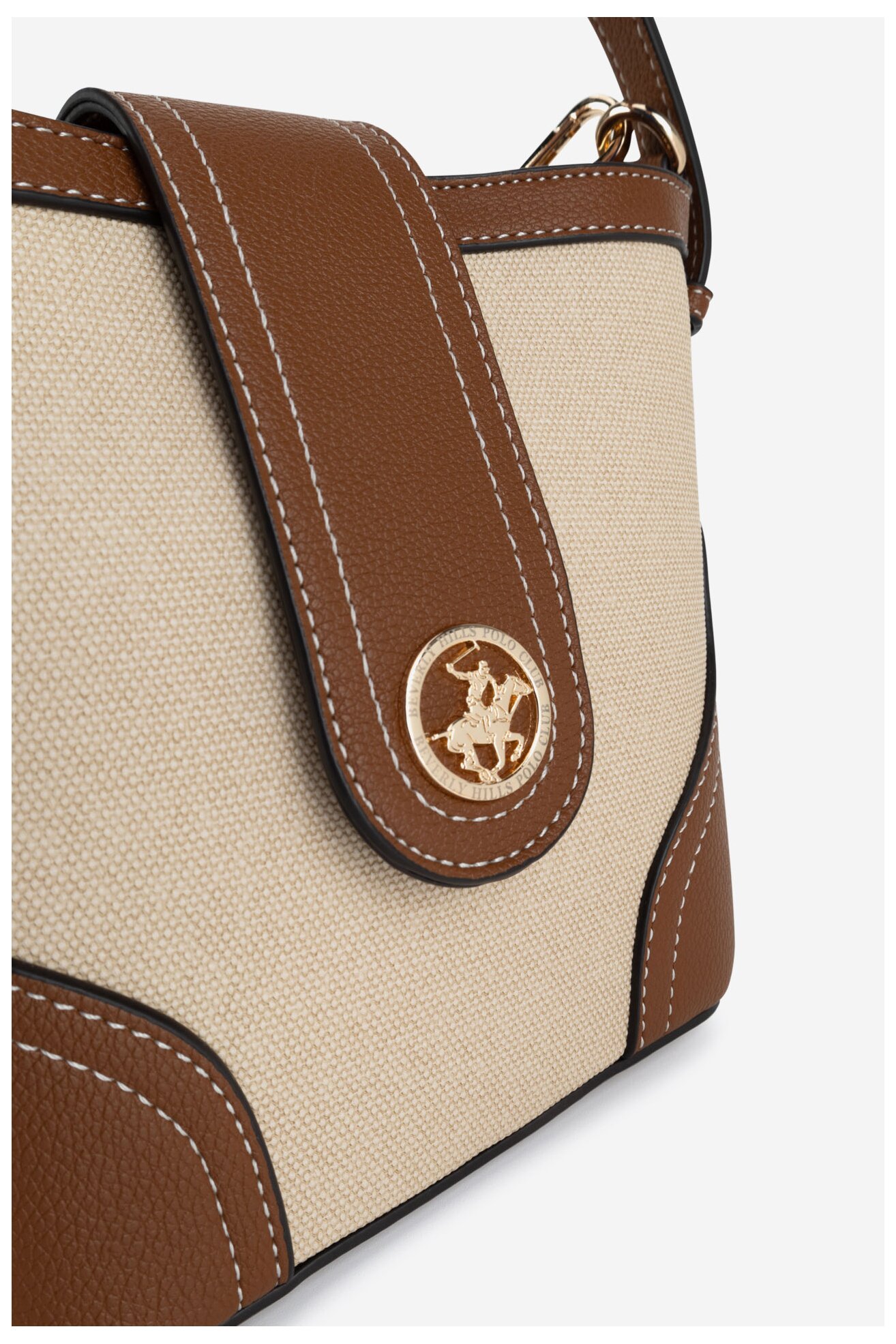 Kézitáska Beverly Hills Polo Club BHPC-C-012-07 CAMEL