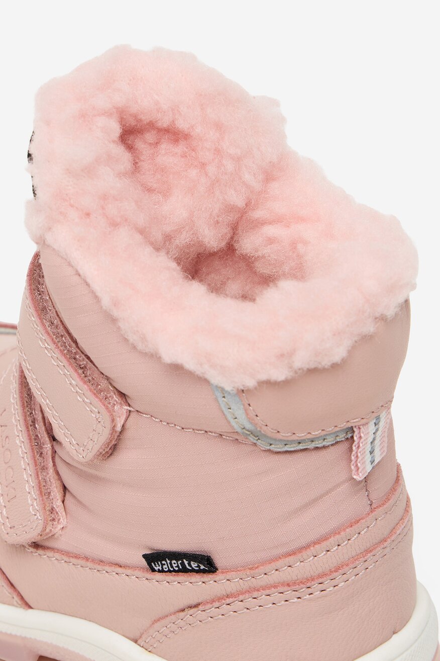 
                Lasocki Kids - Trzewiki skórzane ocieplane - 5906751259818