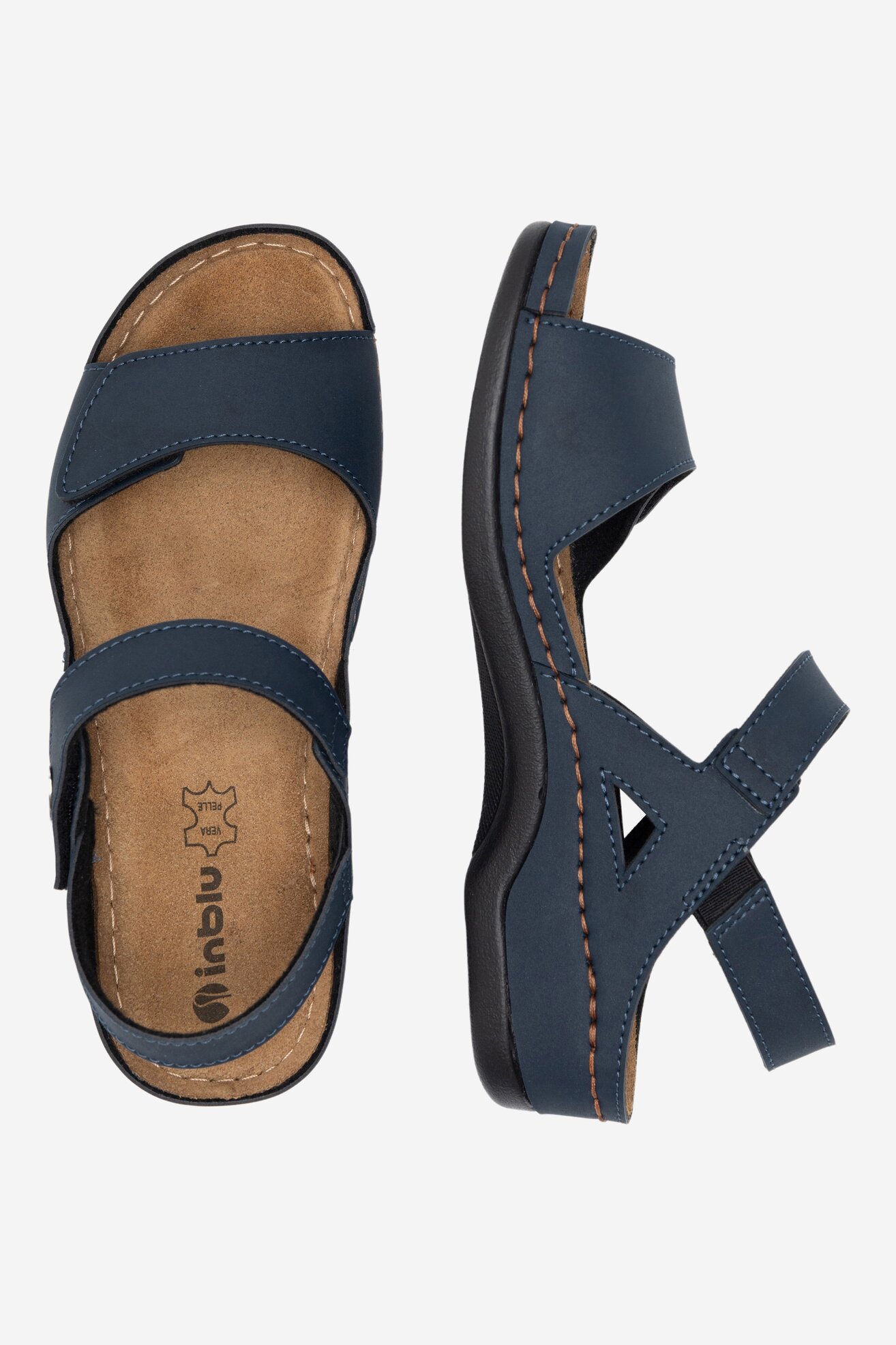 Сандалі Inblu O6D3AA01 ТЕМНО-СИНІЙ