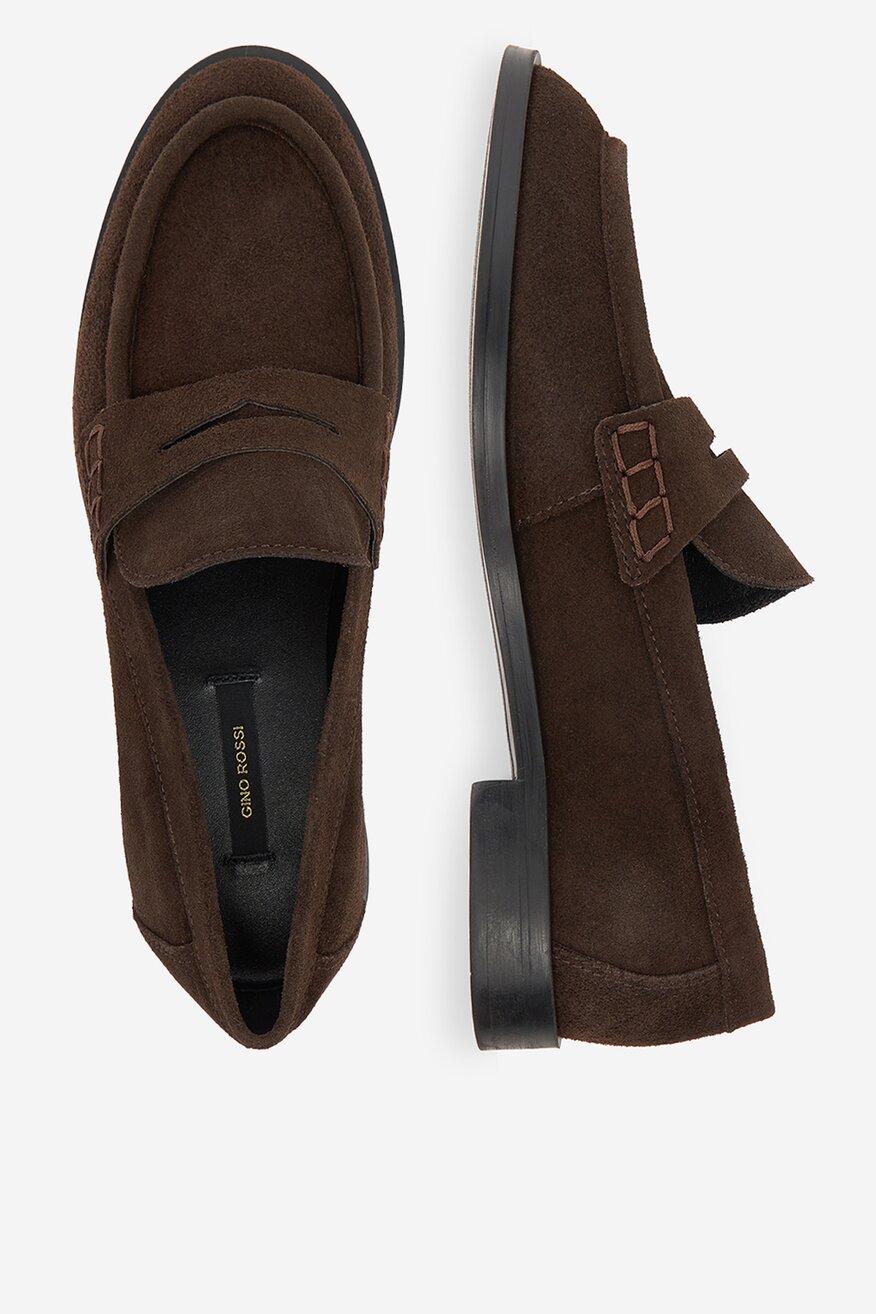 Gino Rossi - Lordsy zamszowe - 5906751397299