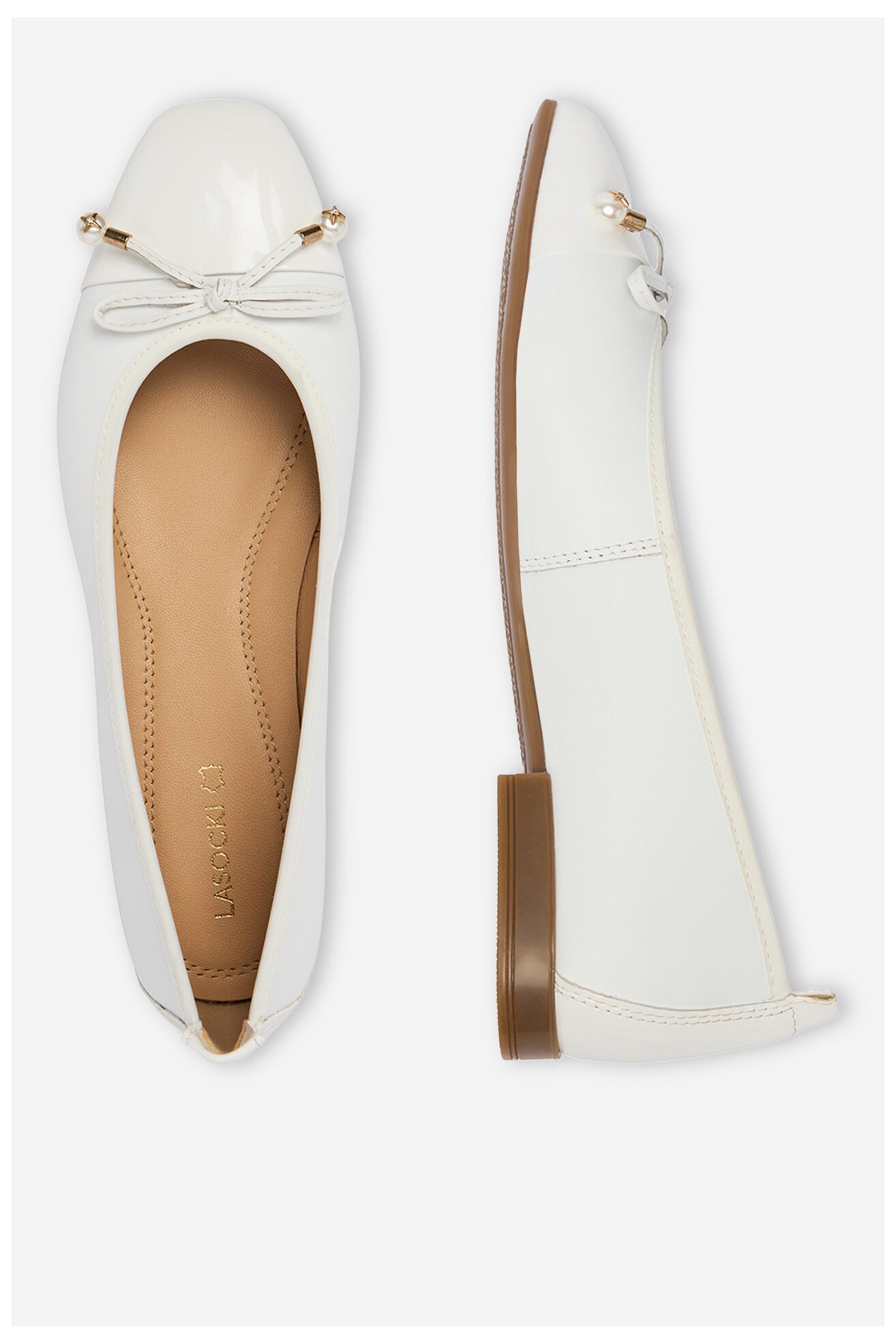 Балетки Lasocki CEO-RST-ROMI-04 БІЛИЙ