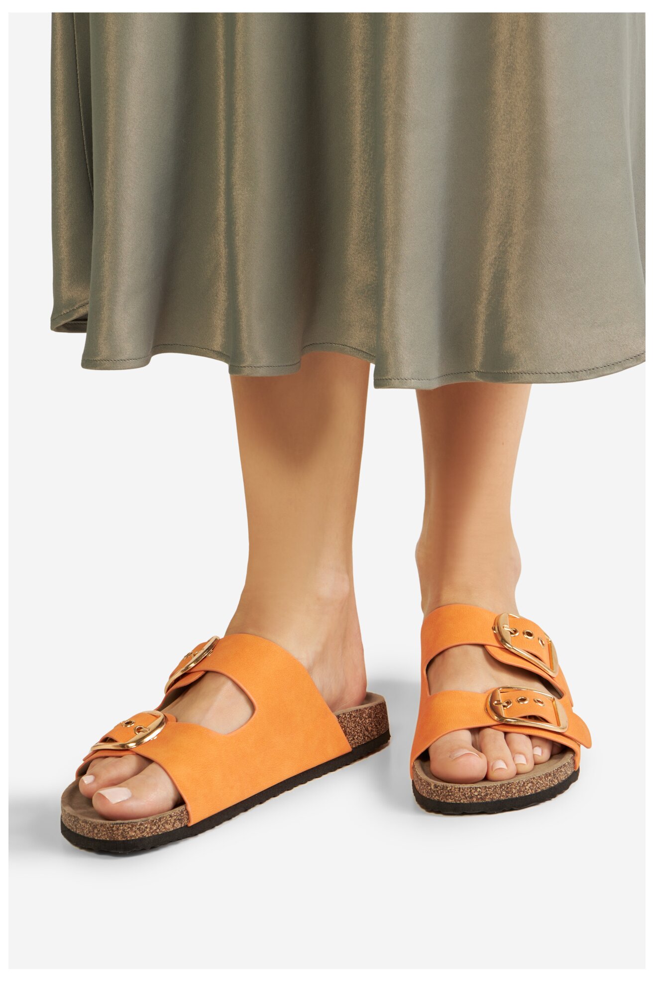 Șlapi Jenny LB-P1597-YLD PORTOCALIU