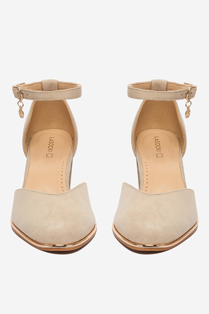 
                Lasocki - Czółenka skórzane - 5906751578483