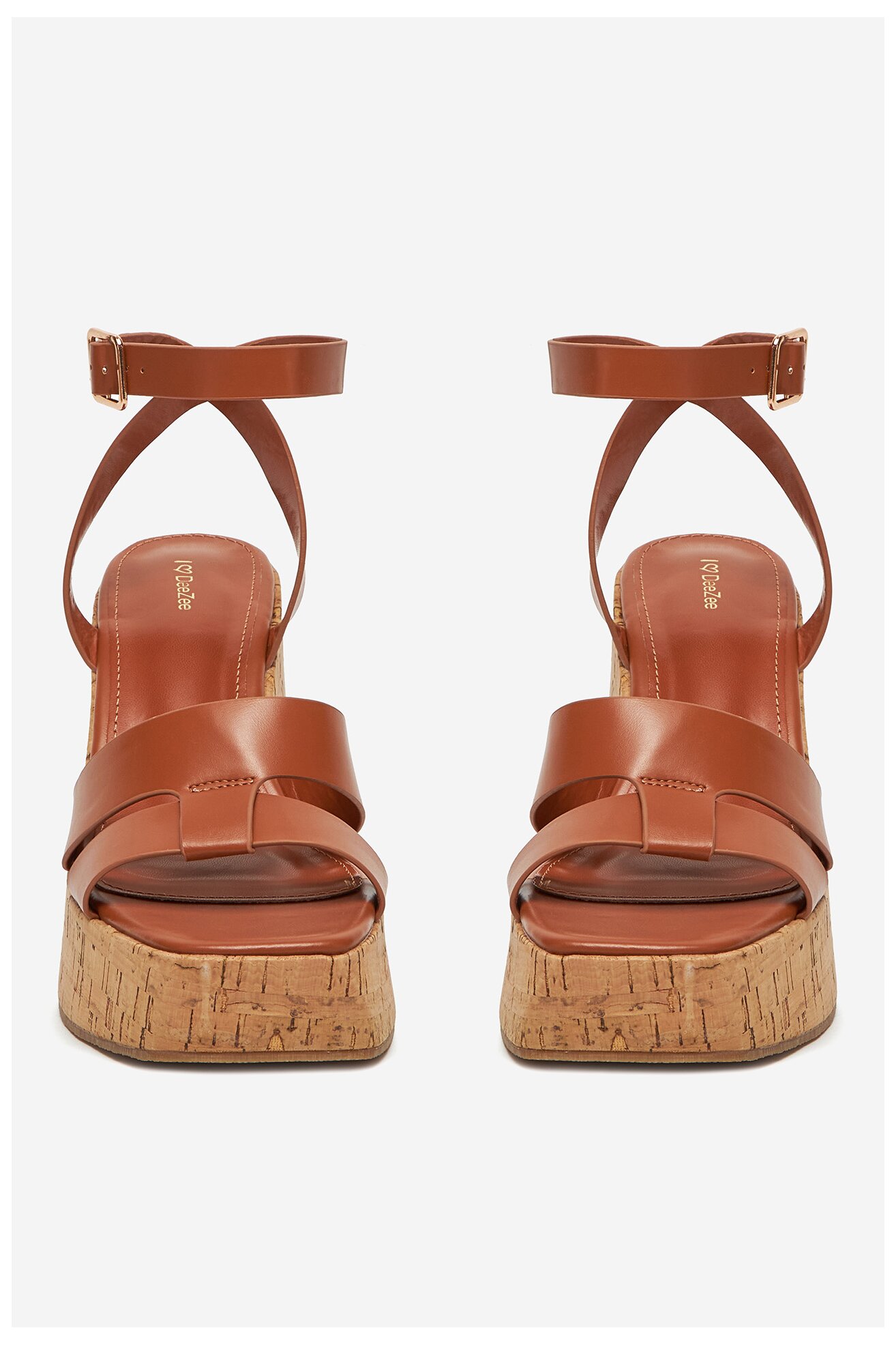 Sandały DeeZee F23858 Camel