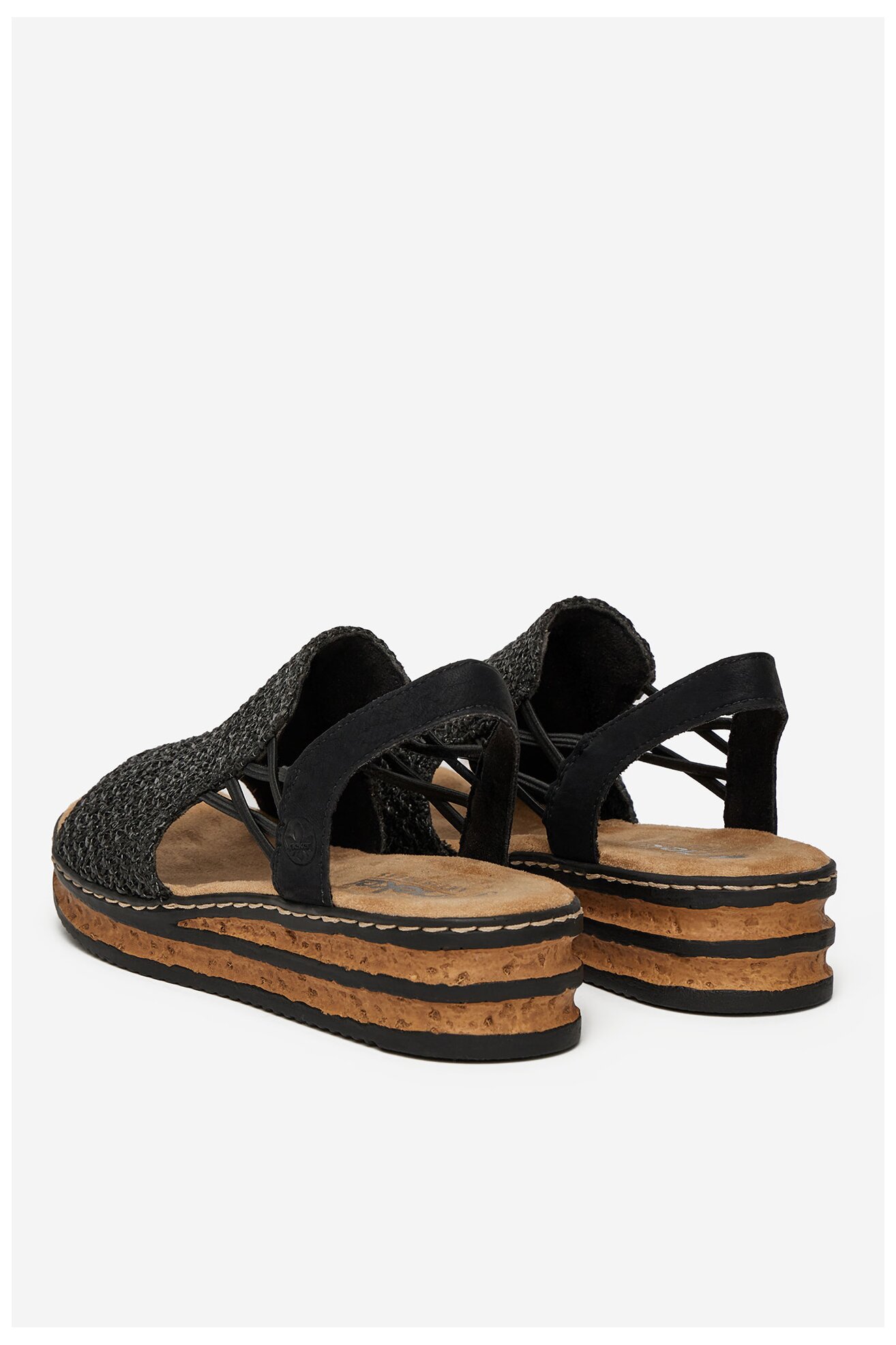 Sandały Rieker 62941-00 Czarny