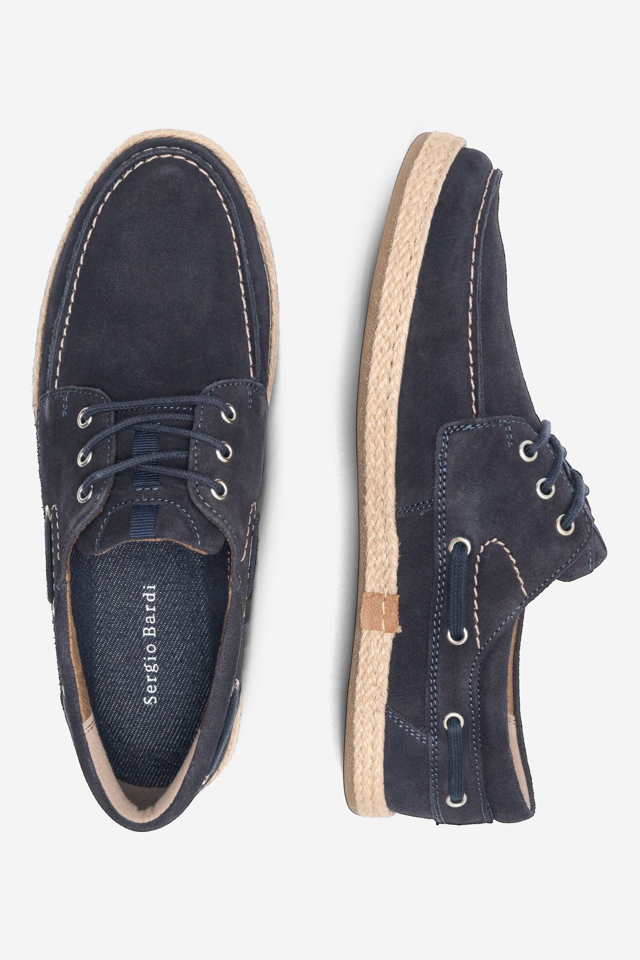 Espadryle Sergio Bardi ESPANA-03 MI07 Granatowy