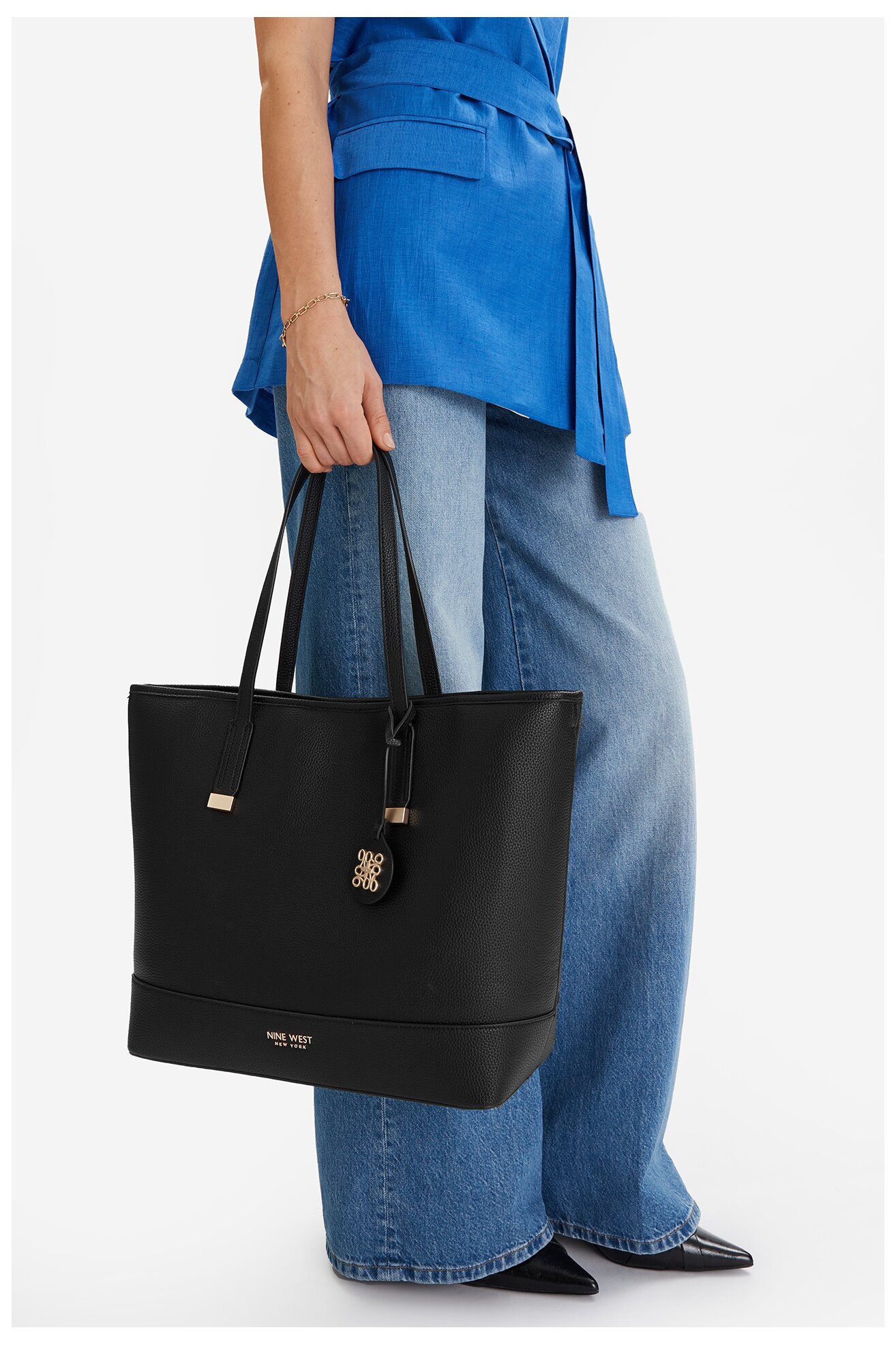 Дамска чанта NINE WEST EO-DELANCEY DAY-KY254 ЧЕРЕН