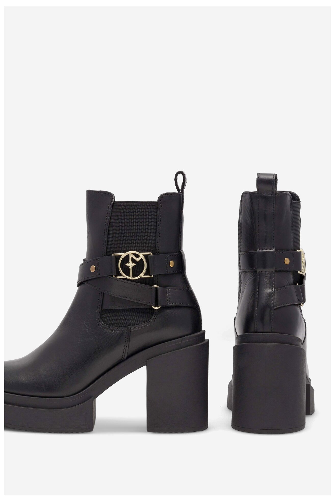 Ботильйони EVA MINGE HONDA-01 ЧОРНИЙ