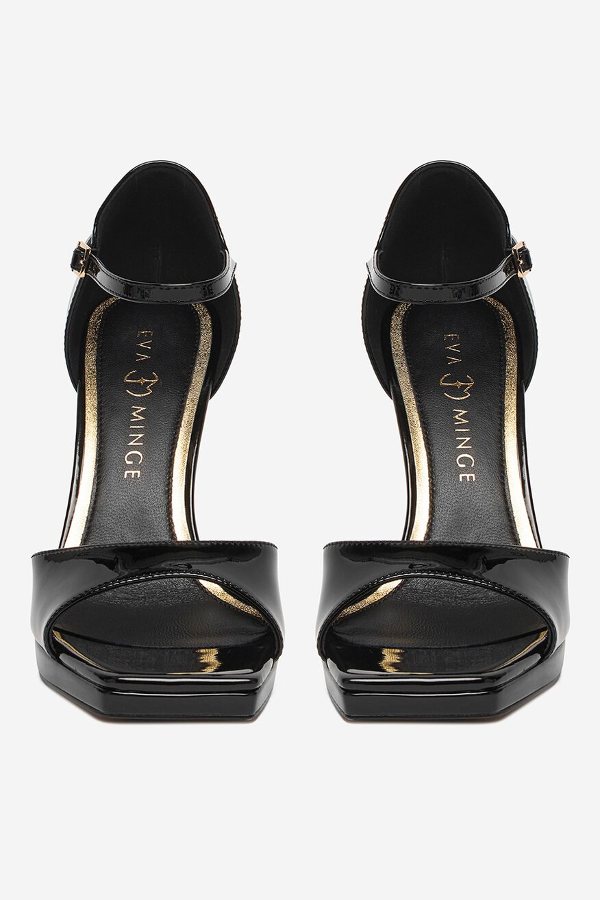 
                EVA MINGE - Sandały skórzane - 5906751906514