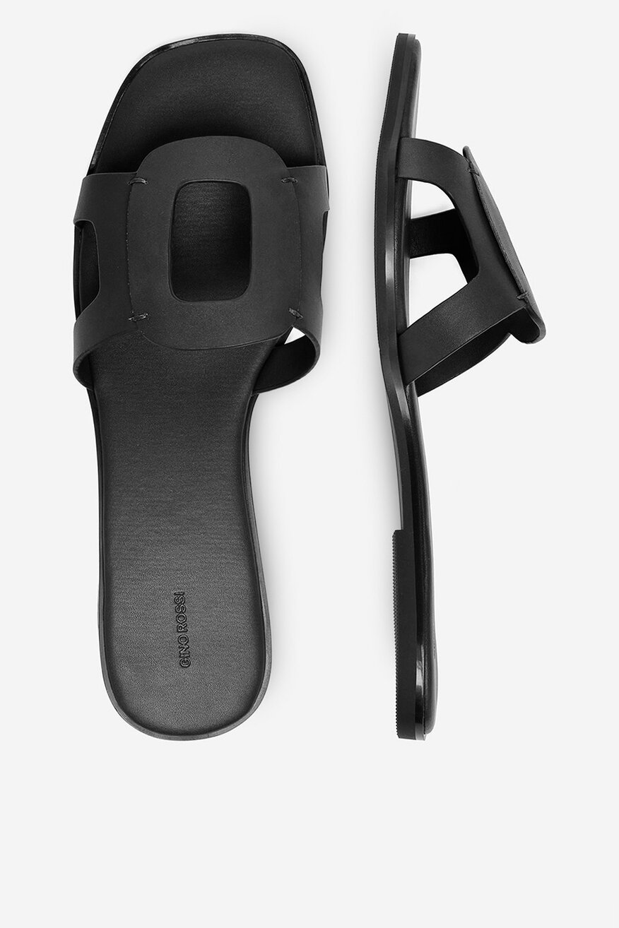 
                Шльопанець Gino Rossi ЧОРНИЙ - 5906751843772