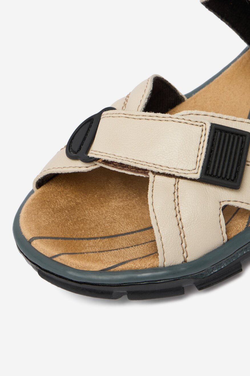 
                        Сандали Rieker CEO-68851-80 СЛОНОВА КОСТ - 5906751829479