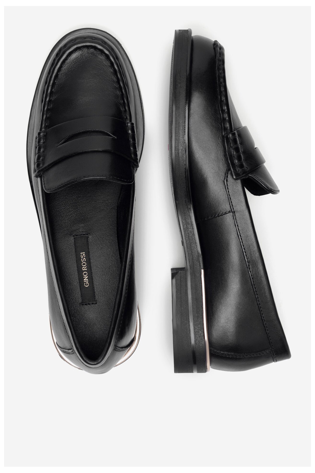 Mokasine Gino Rossi LUISA-112989 CRNA