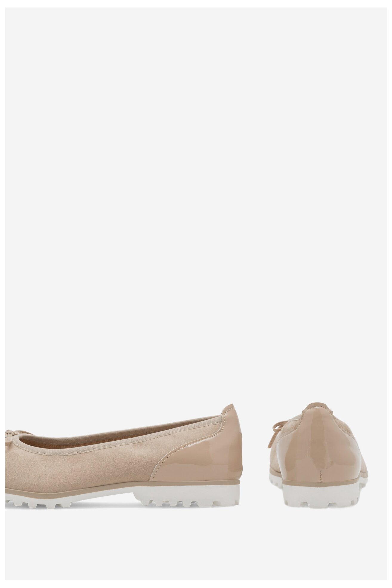 Baleriny Clara Barson WYL3653-1 Beżowy