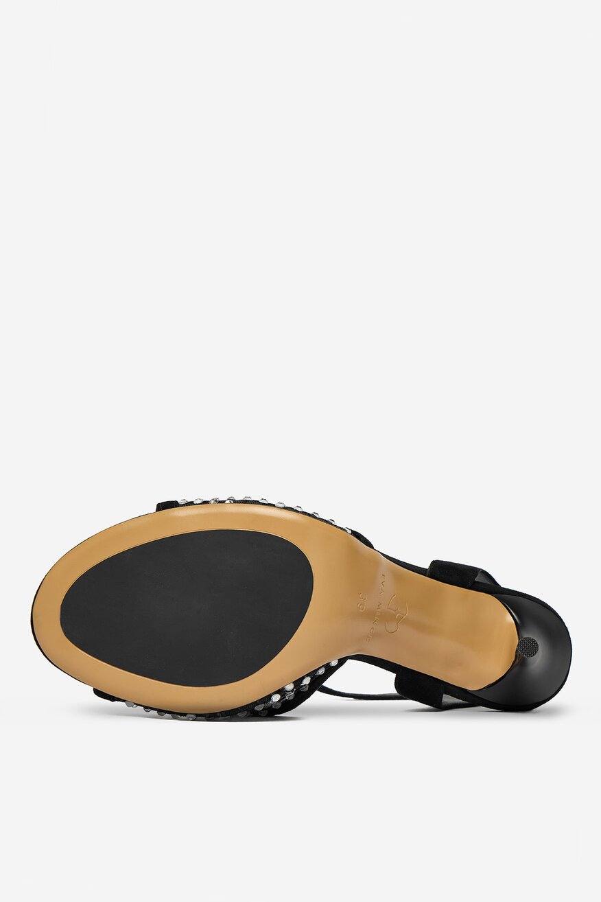 
                EVA MINGE - Sandały skórzane - 5906751862834