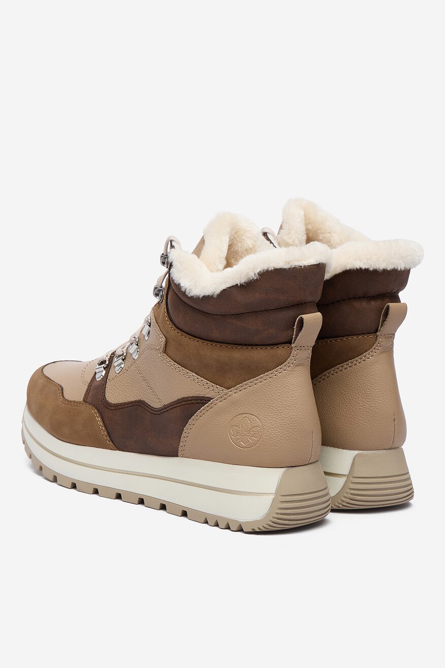 Rieker - Trzewiki ocieplane - 2230085553407