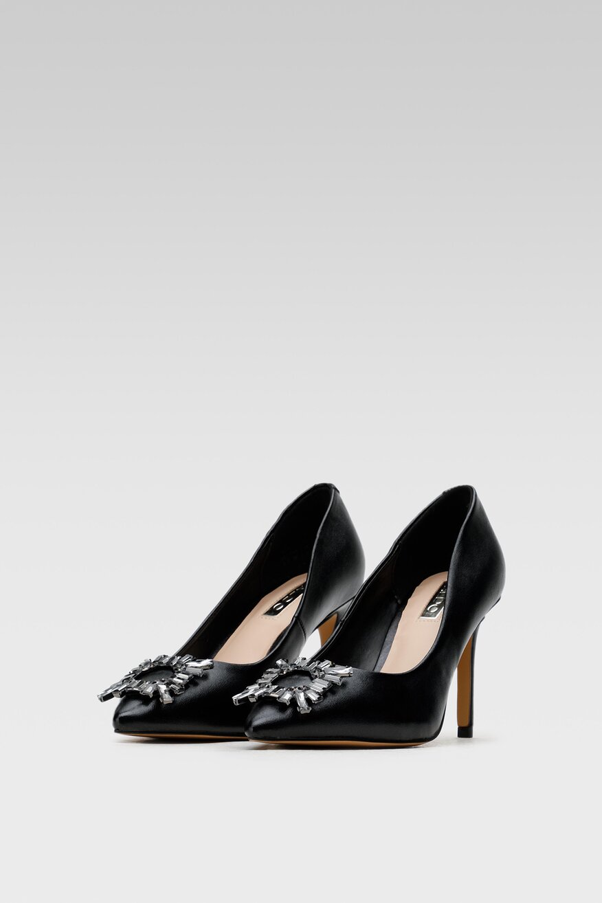 
                Aldo - Czółenka w szpic czarne - 5904248712778