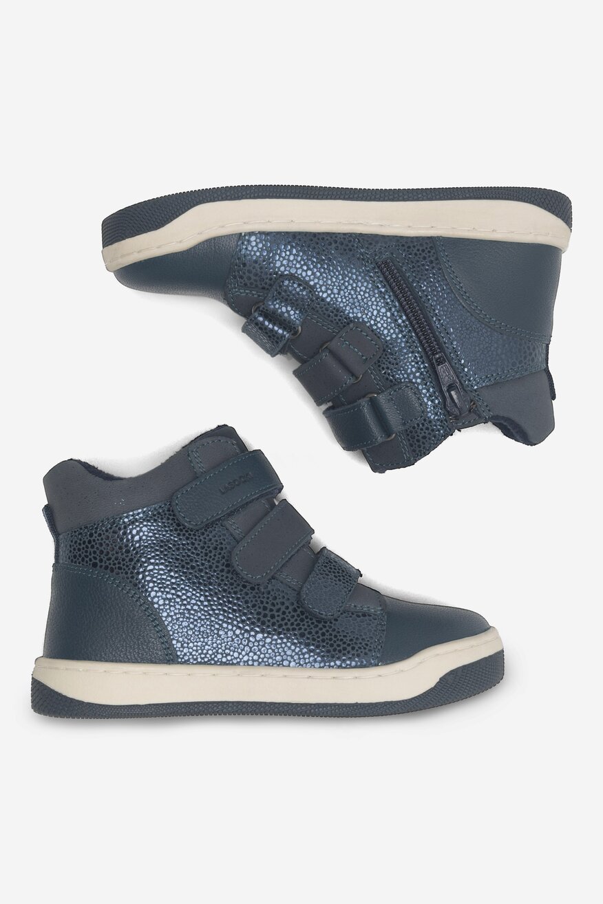 Šněrovací vyšší obuv Lasocki Kids TMAVĚ MODRÁ - 5905588722496