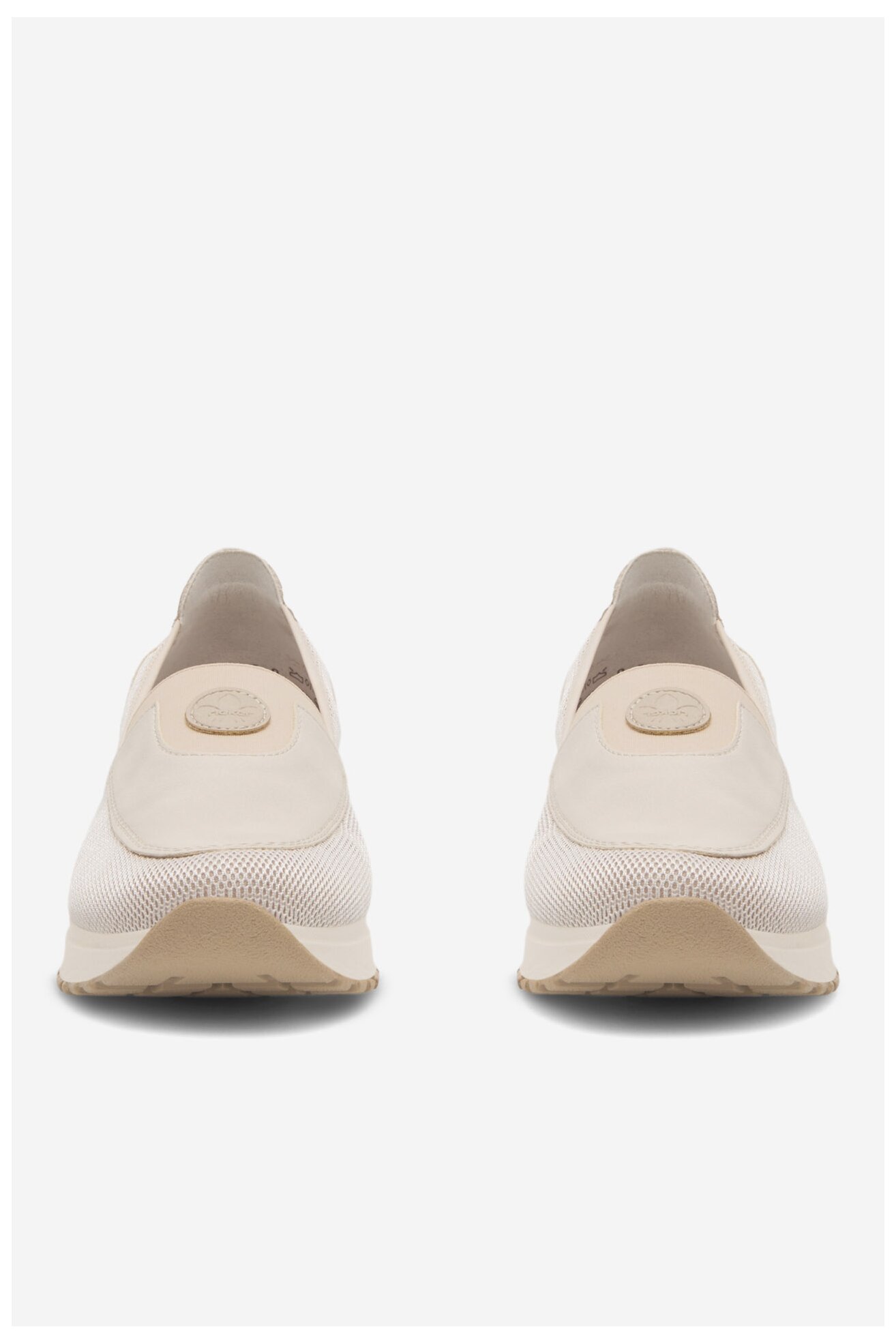 Półbuty Rieker N7457-60 Beżowy