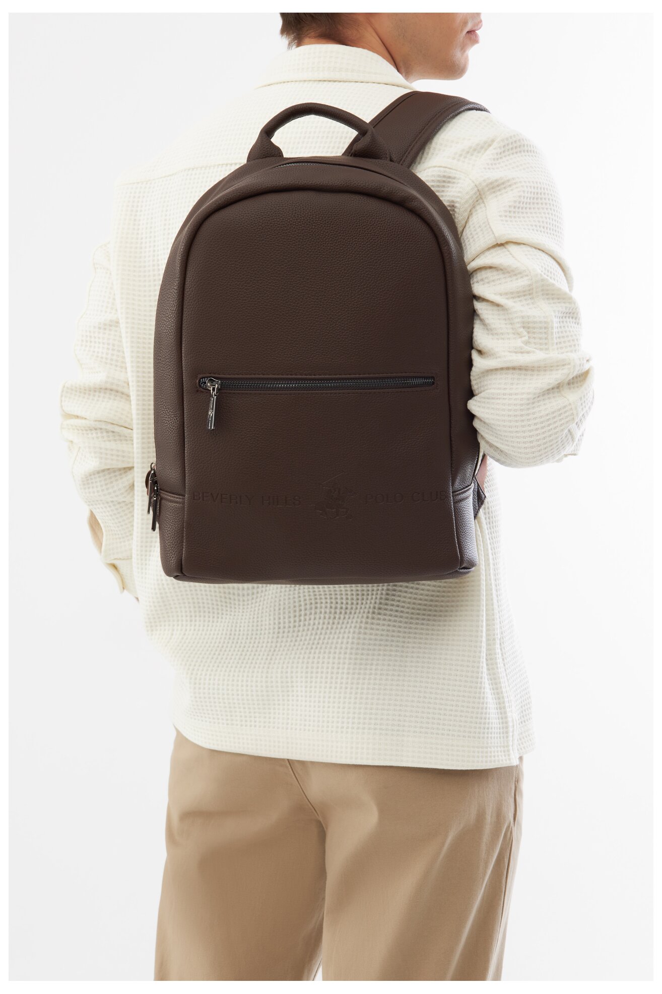 Hátizsák Beverly Hills Polo Club BHPC-M-009-CCC-05 BARNA