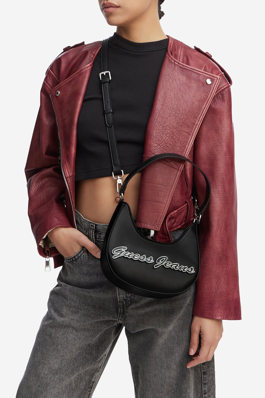 
                Сумка З Ремінцем GUESS JEANS ЧОРНИЙ - 5906751881903