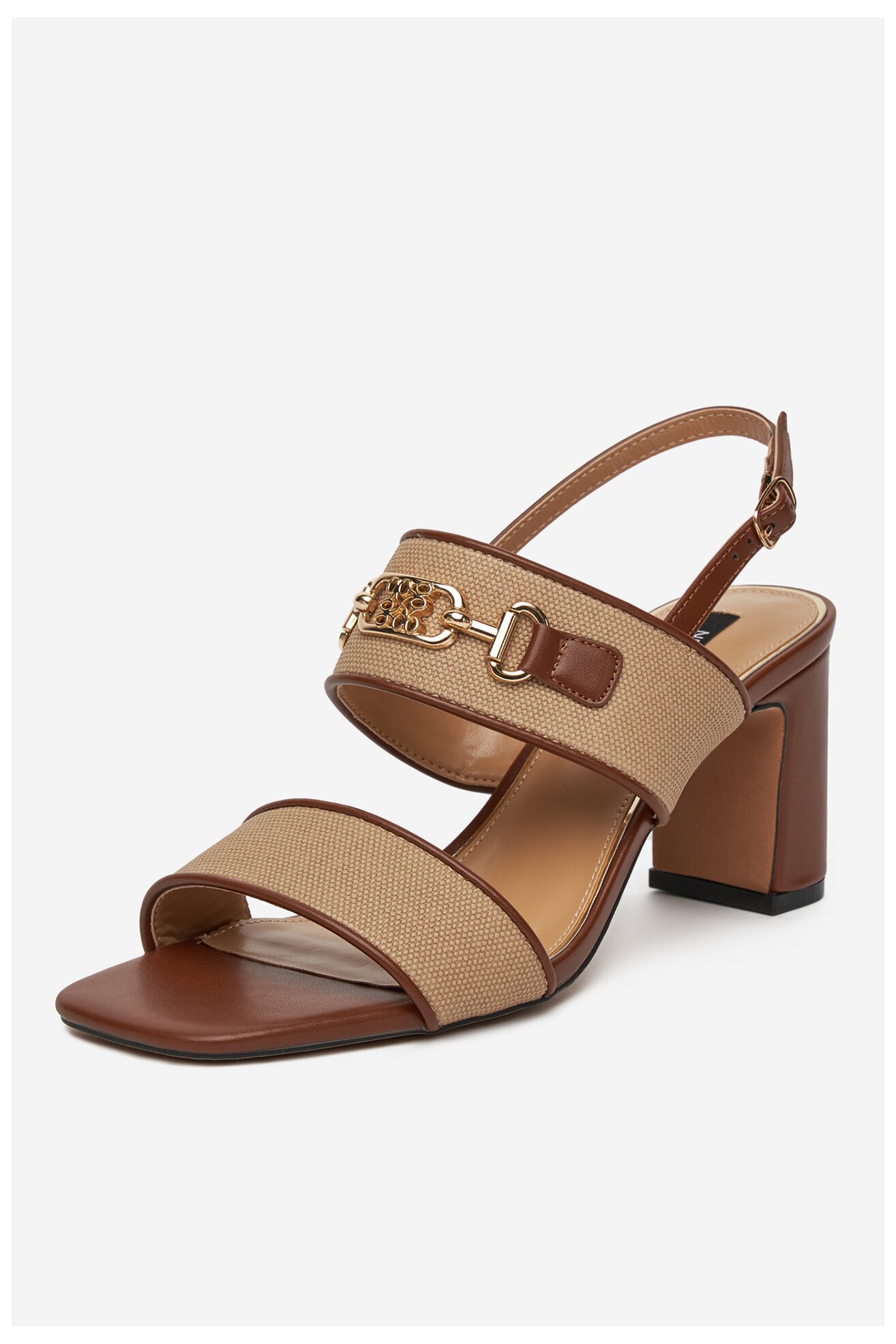 Sandały NINE WEST 2489-19 Camel