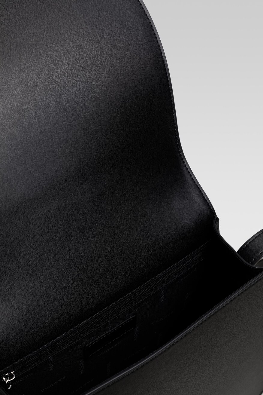 
                Badura - Torebka skórzana z aplikacją - 5904248534615