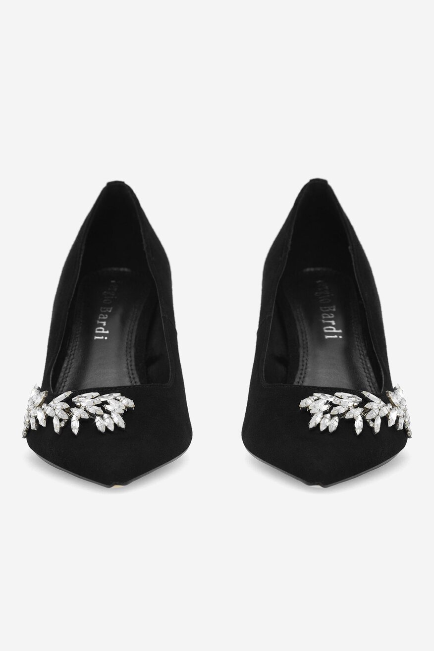 
                Sergio Bardi - Czółenka zamszowe - 5905588273493