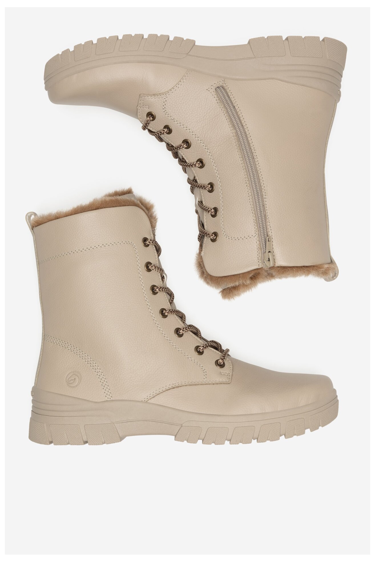 Trzewiki Remonte D0E72-60 Beżowy