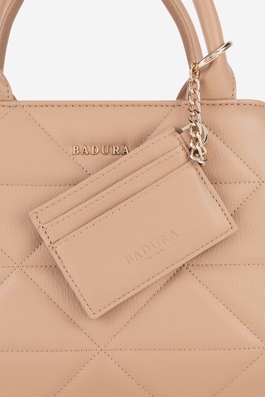 
                        Дамска чанта Badura LOA6333A ТЪМНОБЕЖОВ - 5906751597163