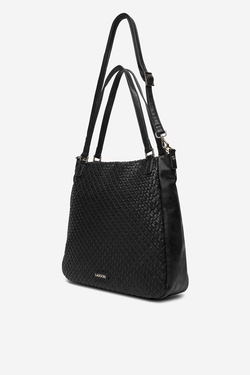 Дамска чанта Lasocki ЧЕРЕН - 5906751396827