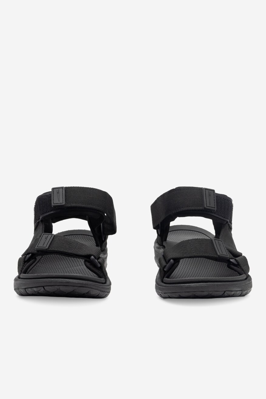 
                Sprandi - Sandały czarne na rzep - 5903698355665