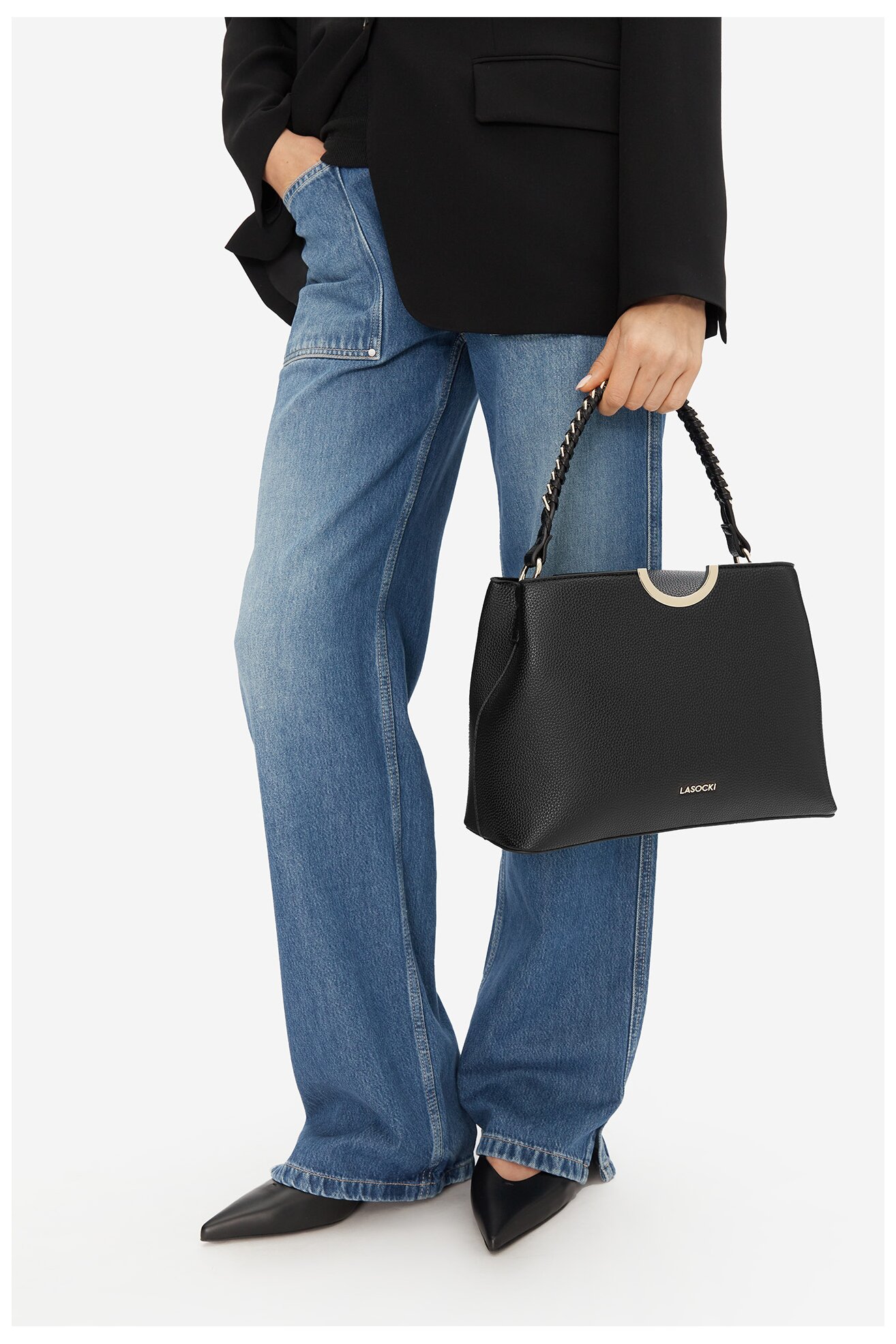 Torba Lasocki C-LSK-M-004-08 CRNA